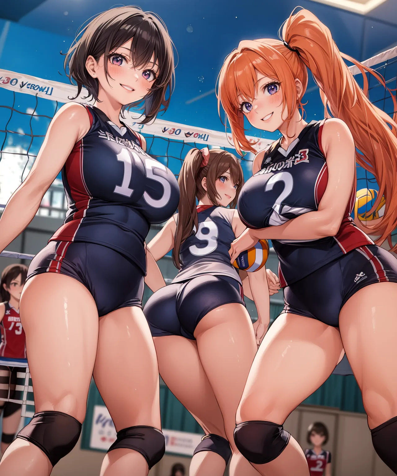 【「爆乳・超乳」AIエロ画像（イラスト・アニメ・二次元風）5621枚まとめ！(188ページ目)のエロ画像9枚目