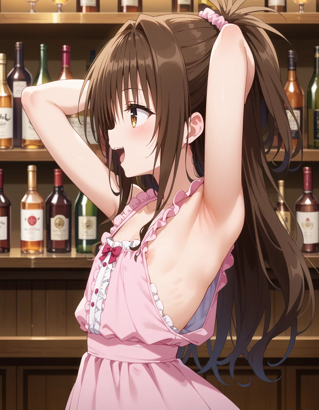 【「腋・脇」AIエロ画像（イラスト・アニメ・二次元風）4705枚まとめ！(157ページ目)のエロ画像16枚目