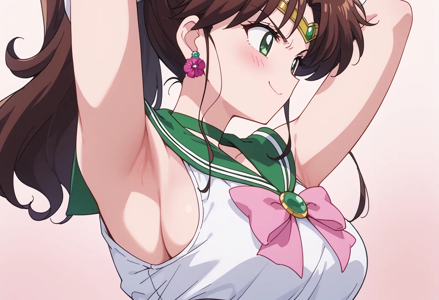 【「腋・脇」AIエロ画像（イラスト・アニメ・二次元風）4705枚まとめ！(157ページ目)のエロ画像10枚目
