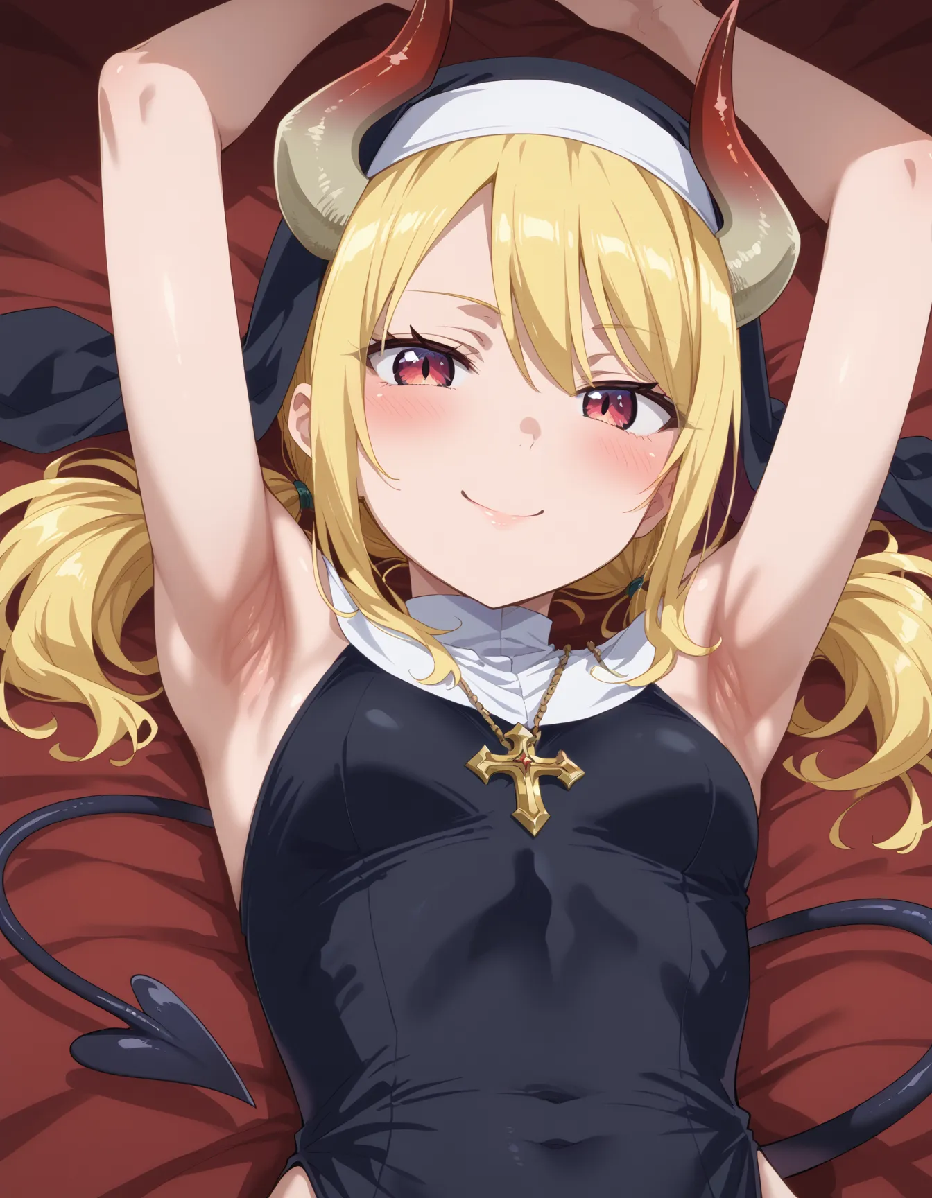 【「腋・脇」AIエロ画像（イラスト・アニメ・二次元風）4705枚まとめ！(157ページ目)のエロ画像7枚目
