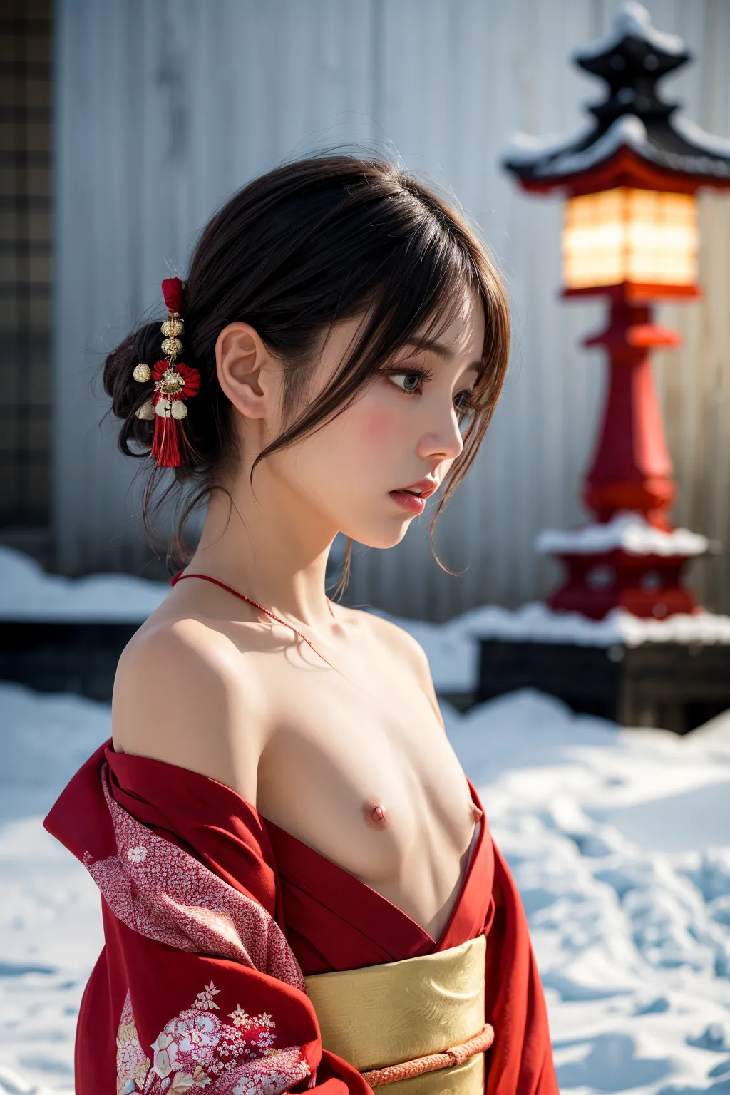 【「貧乳」AIエロ画像（リアル・実写・フォト風）21896枚まとめ！(729ページ目)のエロ画像8枚目
