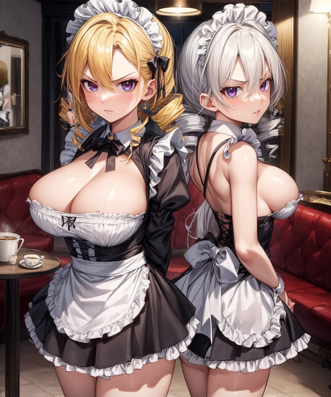 【「爆乳・超乳」AIエロ画像（イラスト・アニメ・二次元風）5621枚まとめ！(187ページ目)のエロ画像21枚目