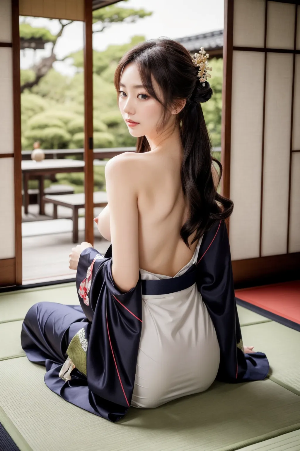 【「貧乳」AIエロ画像（リアル・実写・フォト風）21896枚まとめ！(728ページ目)のエロ画像2枚目