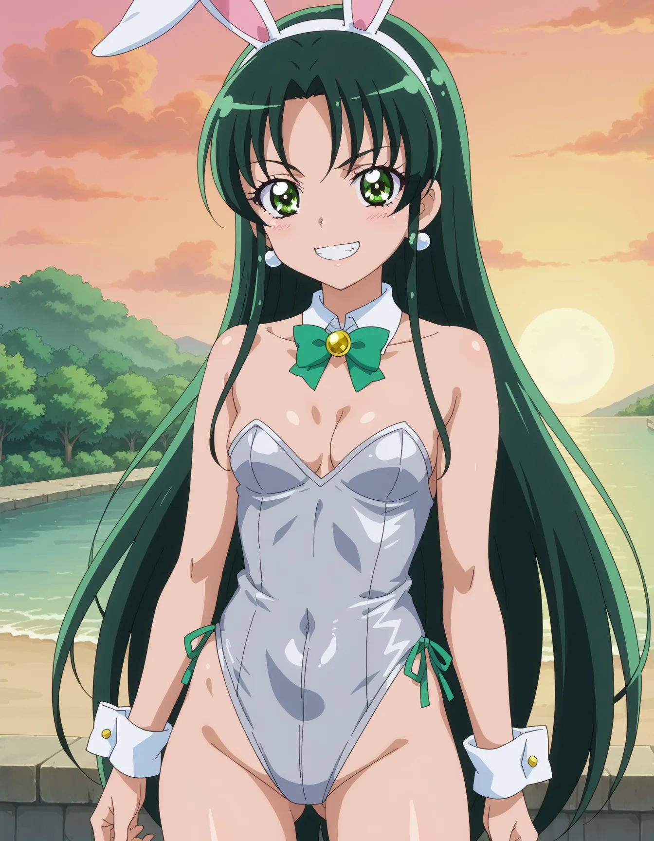 【「バニーガール」AIエロ画像（イラスト・アニメ・二次元風）736枚まとめ！(25ページ目)のエロ画像13枚目