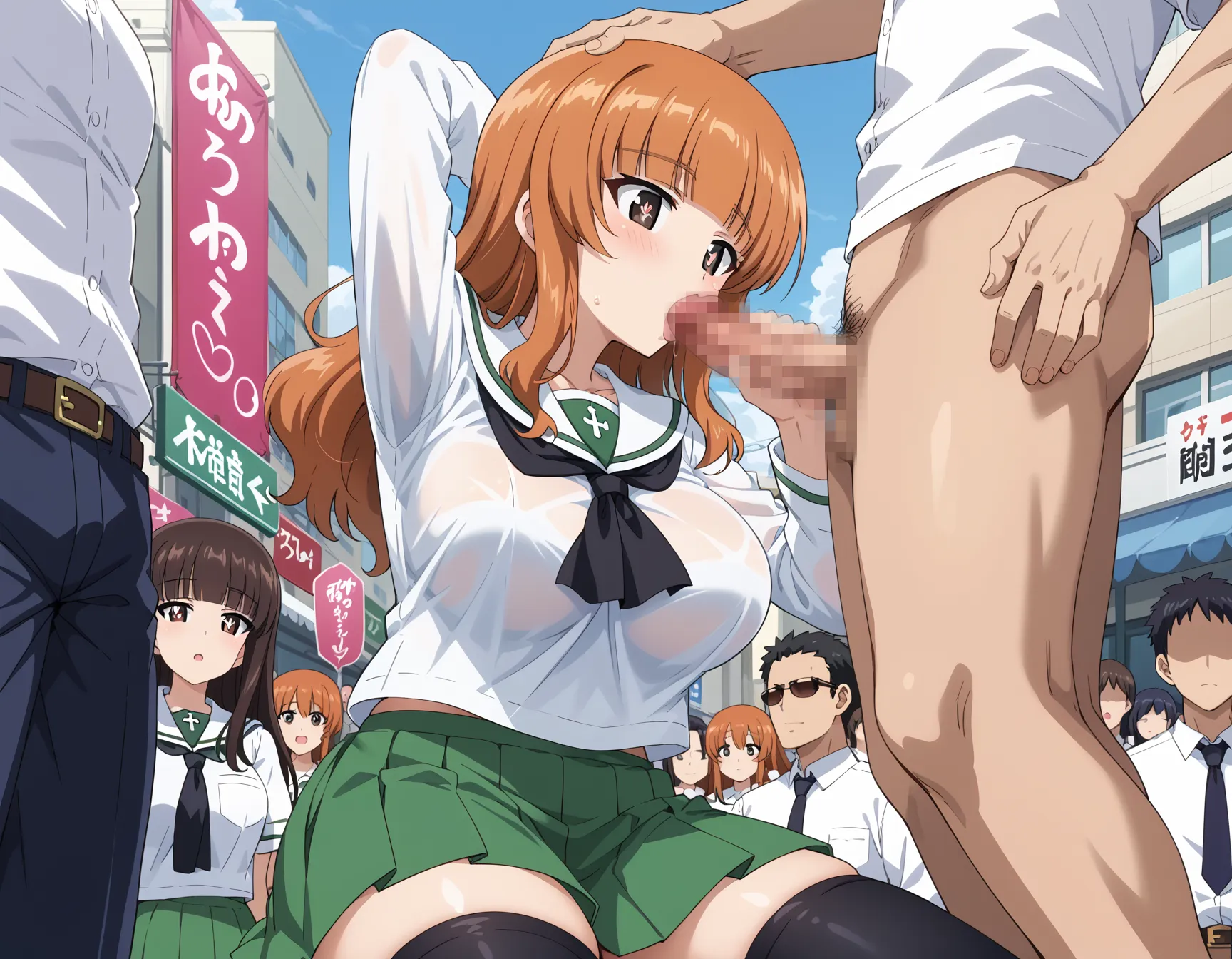 【「腋・脇」AIエロ画像（イラスト・アニメ・二次元風）4705枚まとめ！(156ページ目)のエロ画像23枚目