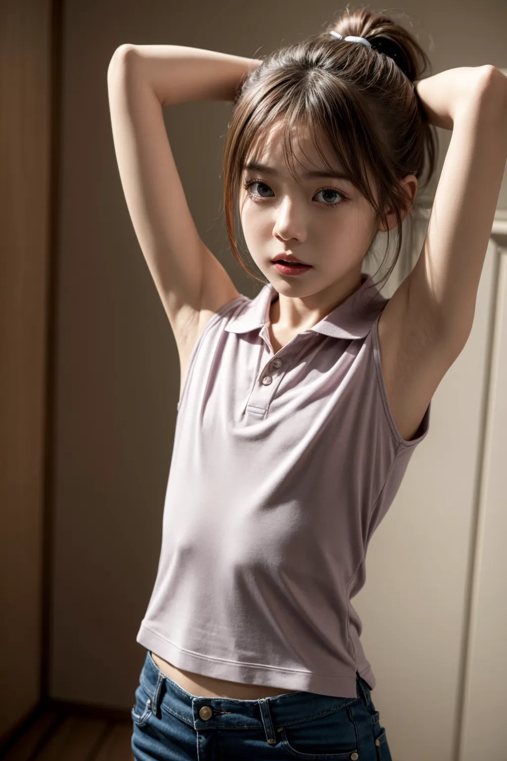 【「腋・脇」AIエロ画像（リアル・実写・フォト風）3812枚まとめ！(127ページ目)のエロ画像10枚目
