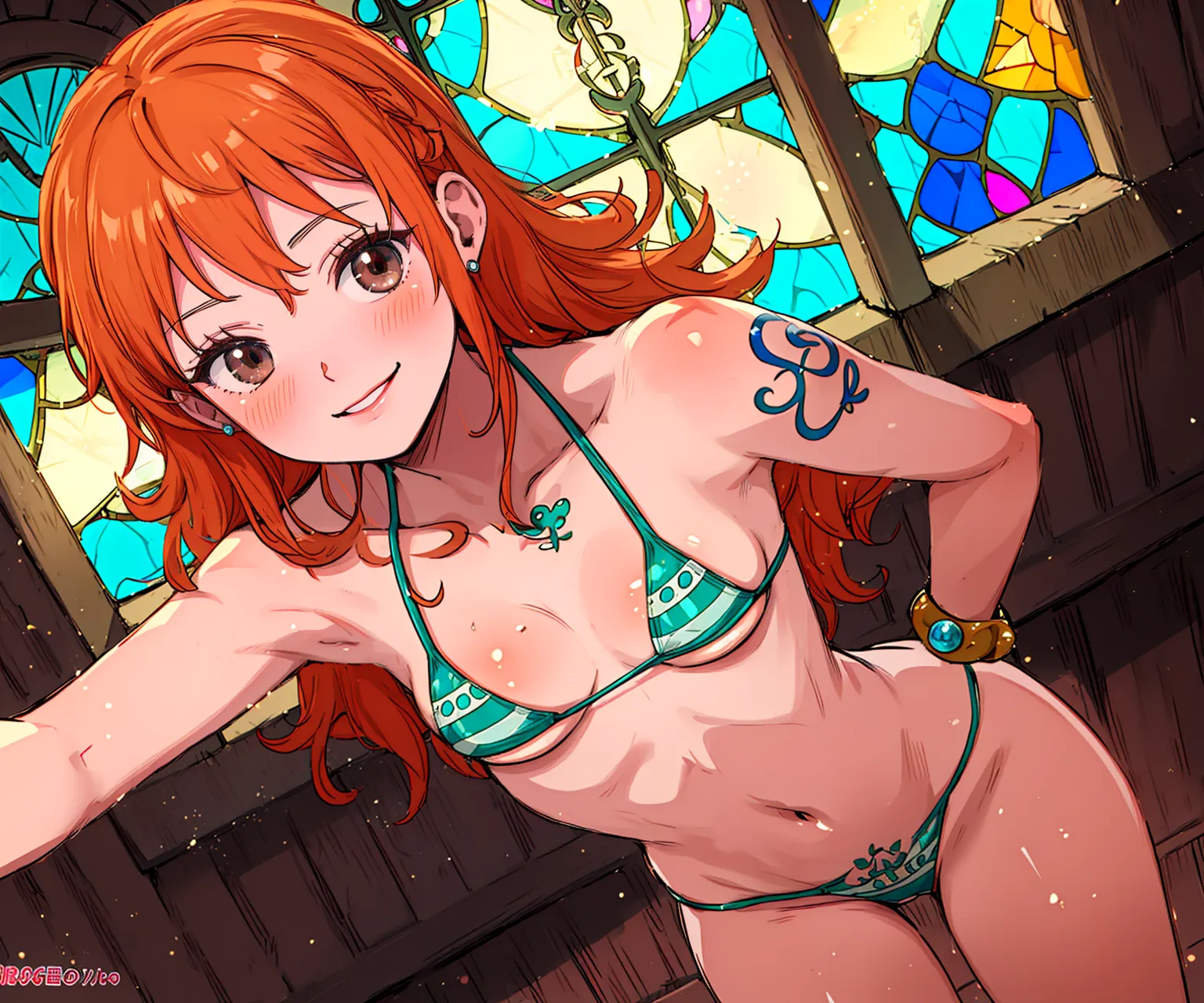 【「下着（ブラジャー・パンティ）」AIエロ画像（イラスト・アニメ・二次元風）15996枚まとめ！(529ページ目)のエロ画像29枚目