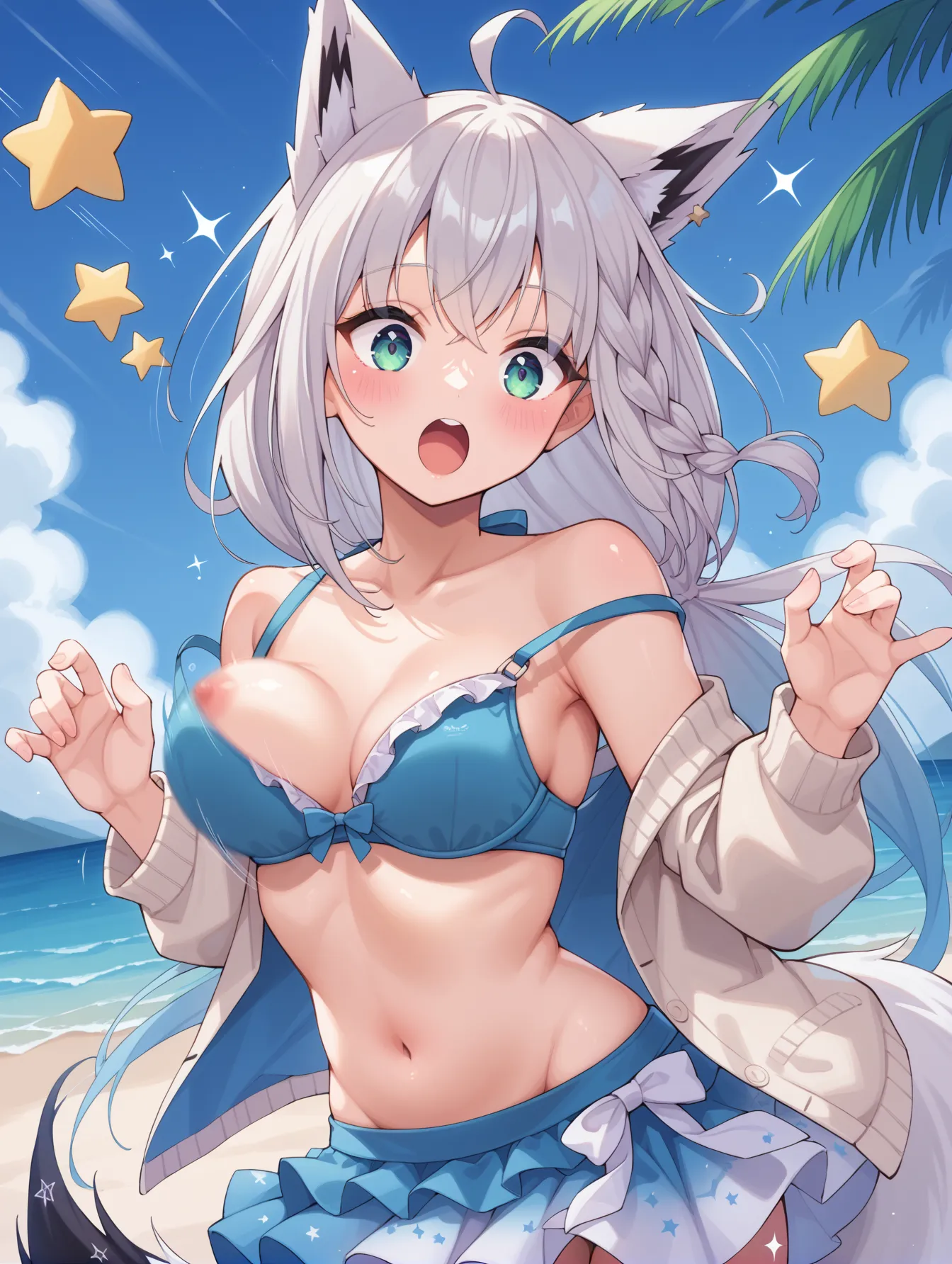 【「下着（ブラジャー・パンティ）」AIエロ画像（イラスト・アニメ・二次元風）15996枚まとめ！(529ページ目)のエロ画像12枚目