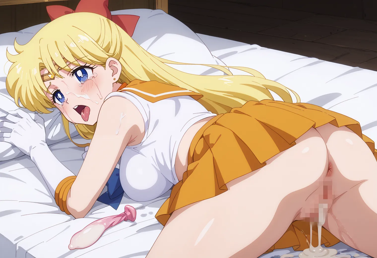 【「おまんこ×学制服」AIエロ画像（イラスト・アニメ・二次元風）845枚まとめ！(28ページ目)のエロ画像27枚目