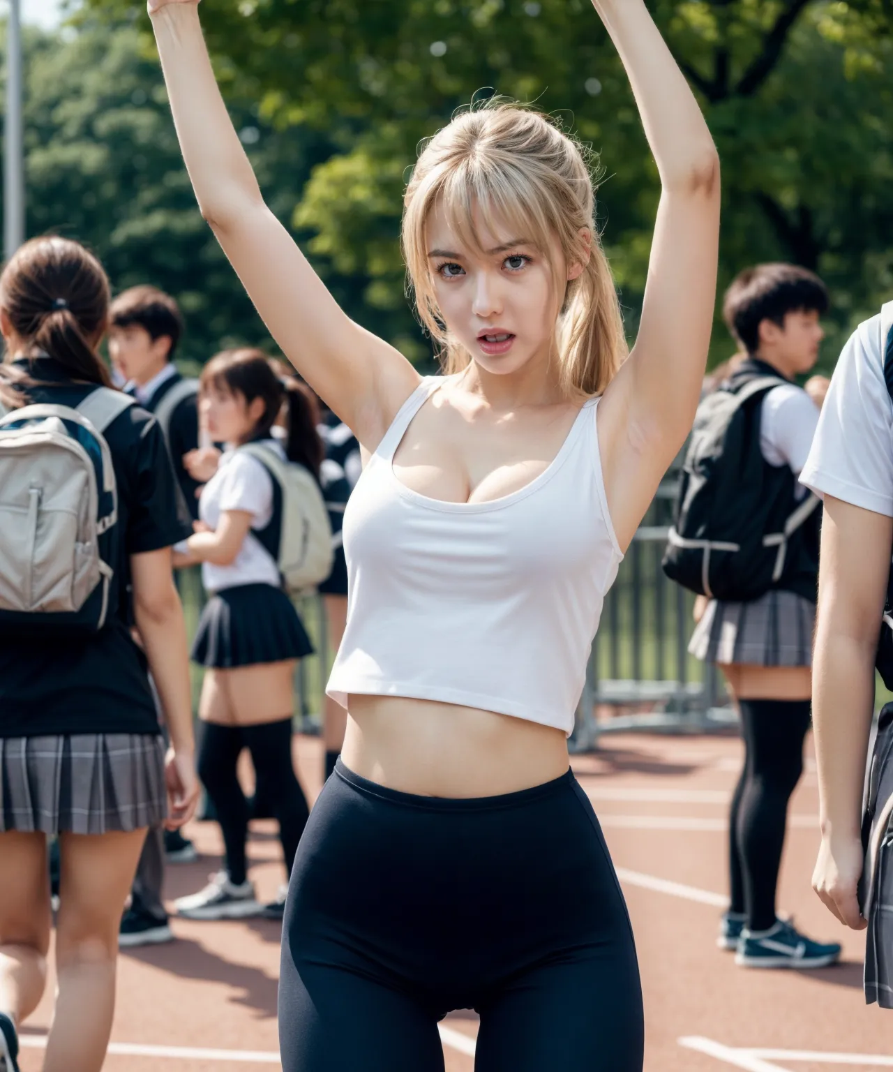 【「女子校生・JK×貧乳」AIエロ画像（リアル・実写・フォト風）2980枚まとめ！(99ページ目)のエロ画像7枚目