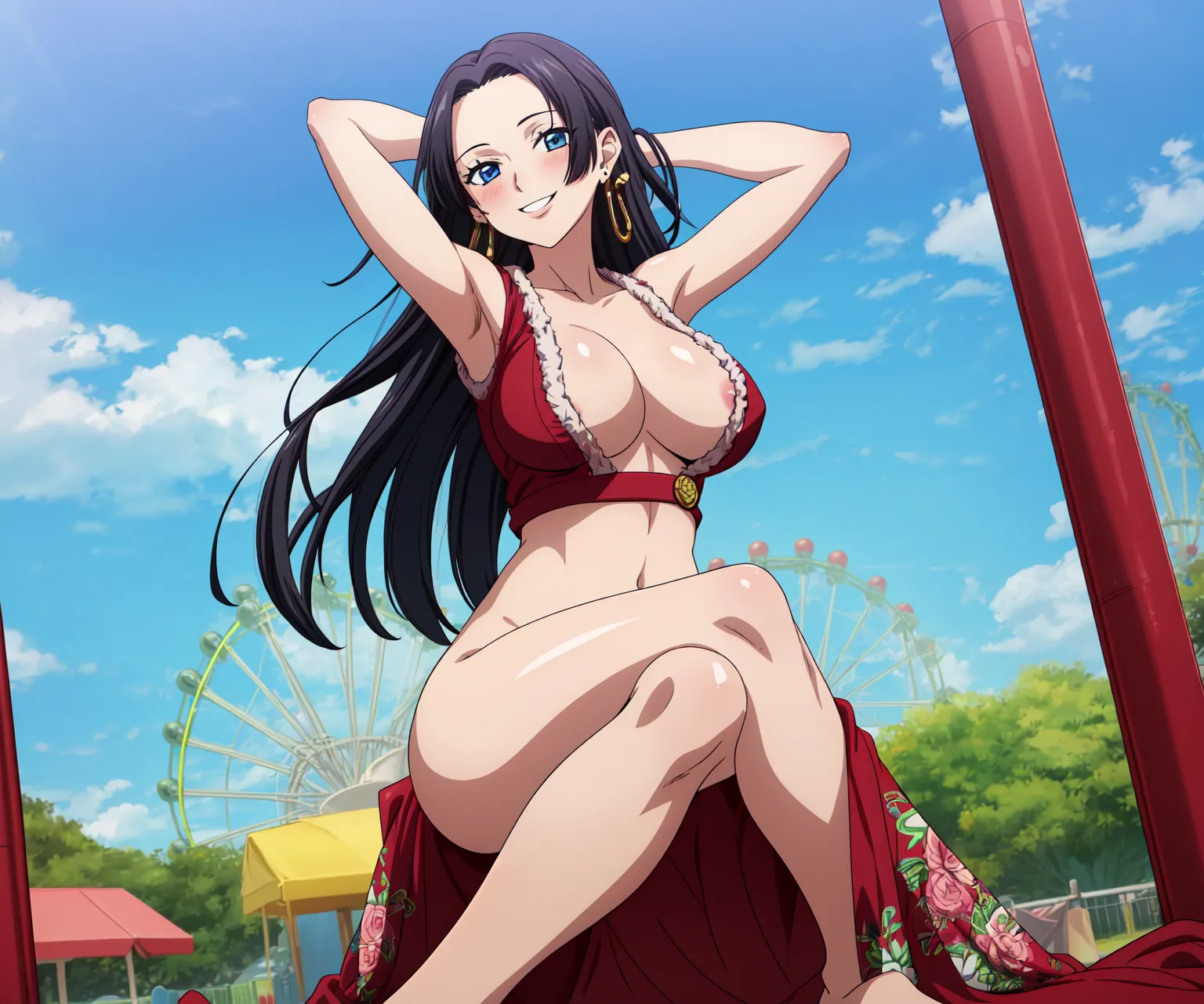 【「巨乳」AIエロ画像（イラスト・アニメ・二次元風）26161枚まとめ！(863ページ目)のエロ画像15枚目