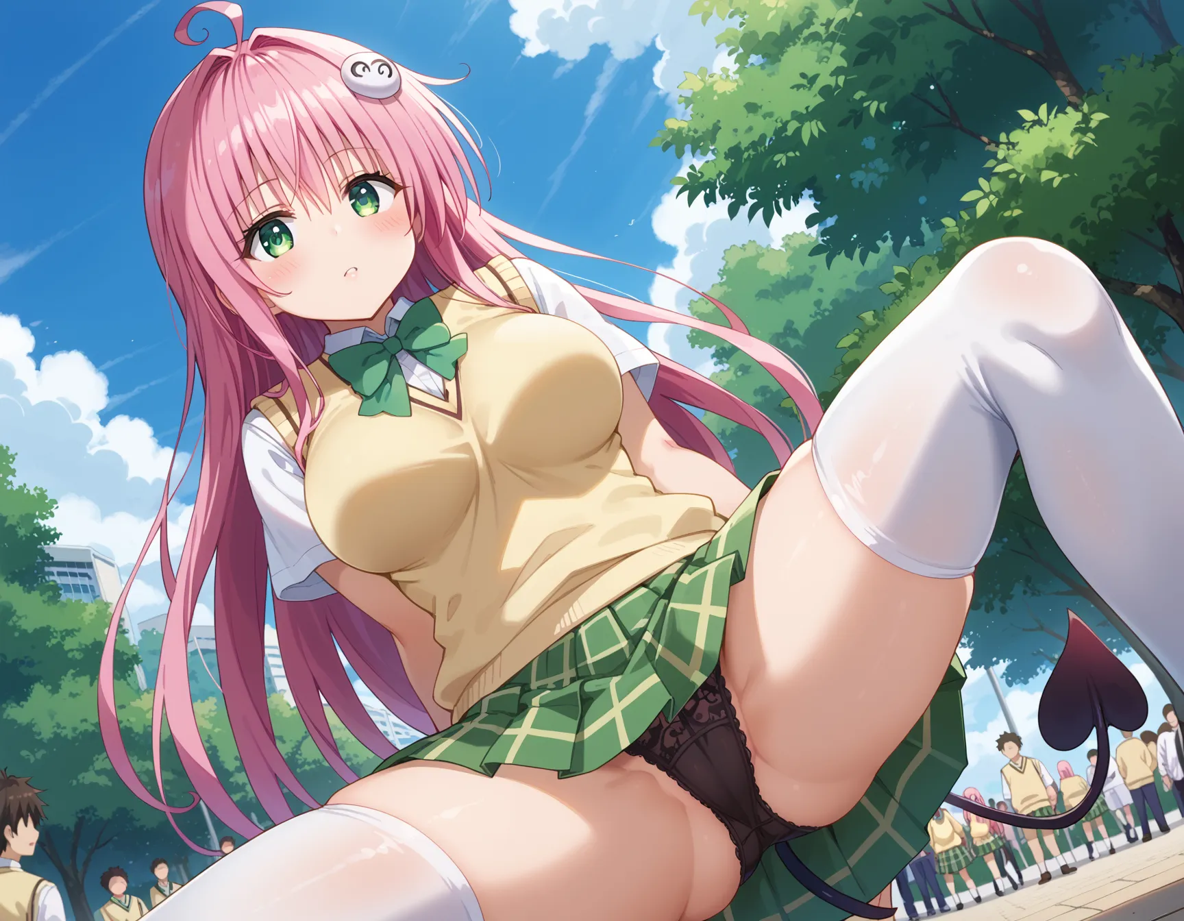 【「学制服」AIエロ画像（イラスト・アニメ・二次元風）4855枚まとめ！(160ページ目)のエロ画像16枚目