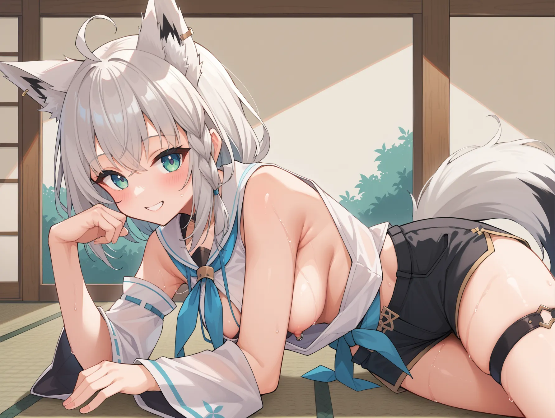 【「下着（ブラジャー・パンティ）」AIエロ画像（イラスト・アニメ・二次元風）15996枚まとめ！(526ページ目)のエロ画像25枚目