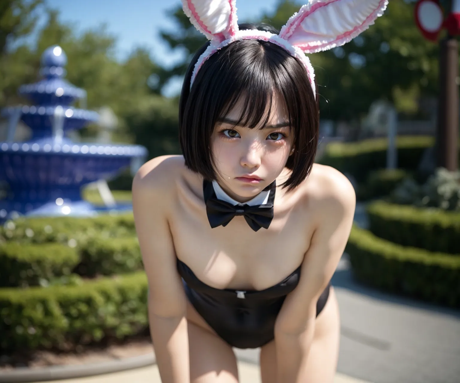 【「バニーガール」AIエロ画像（リアル・実写・フォト風）1077枚まとめ！(36ページ目)のエロ画像15枚目