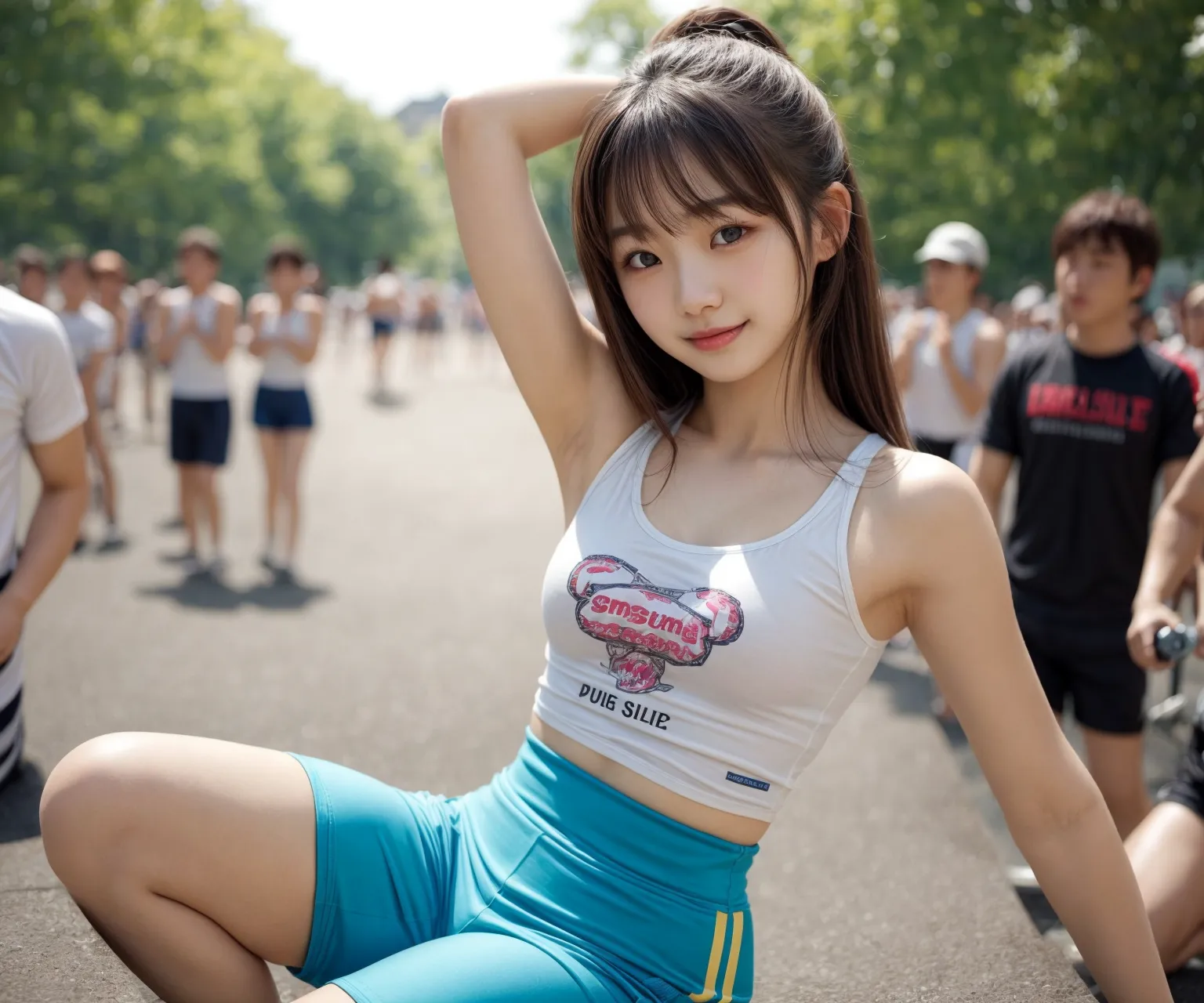 【「腋・脇」AIエロ画像（リアル・実写・フォト風）3812枚まとめ！(126ページ目)のエロ画像12枚目