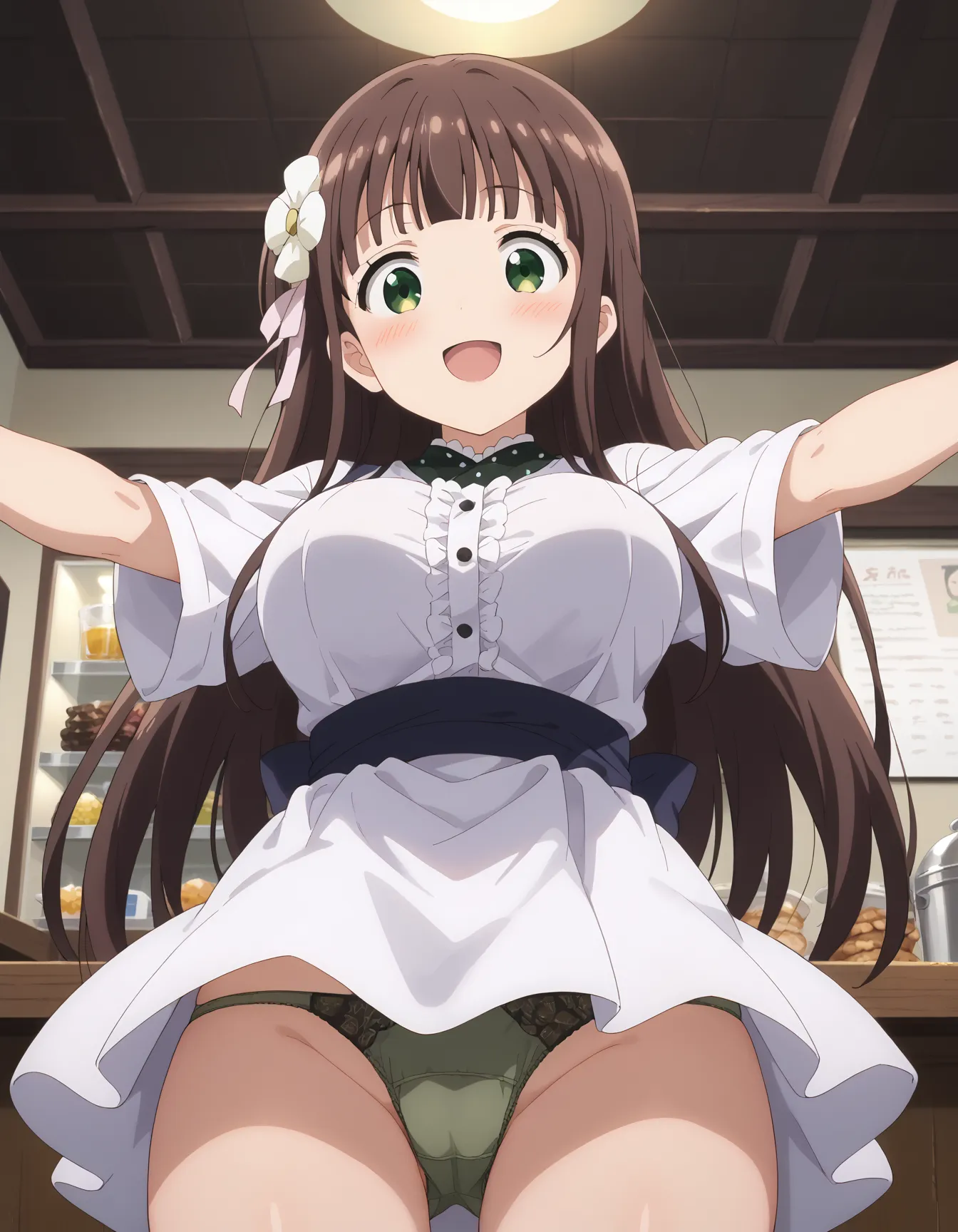 【「下着（ブラジャー・パンティ）」AIエロ画像（イラスト・アニメ・二次元風）15996枚まとめ！(525ページ目)のエロ画像29枚目