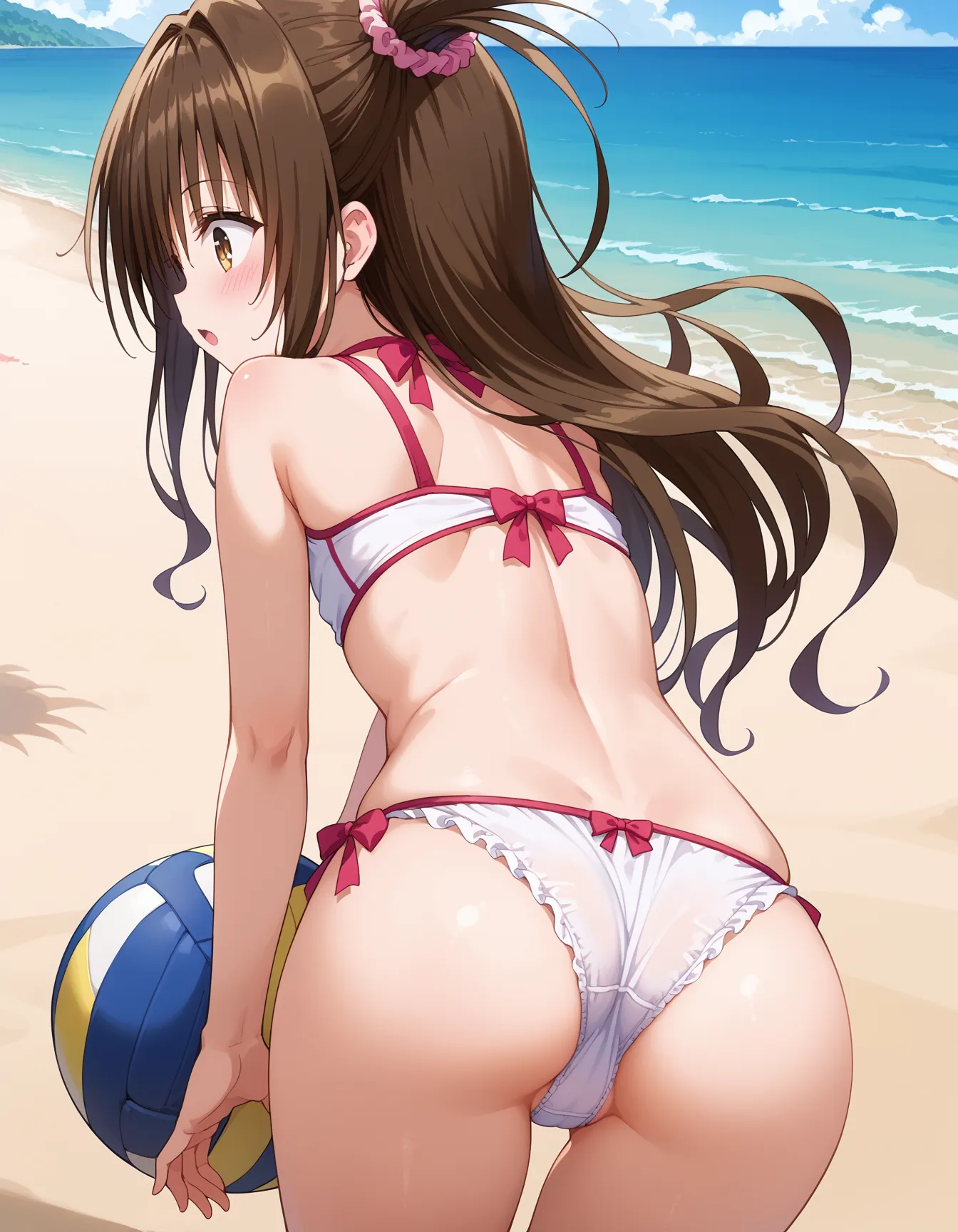 【「尻×バレーボール」AIエロ画像（イラスト・アニメ・二次元風）55枚まとめ！(2ページ目)のエロ画像23枚目