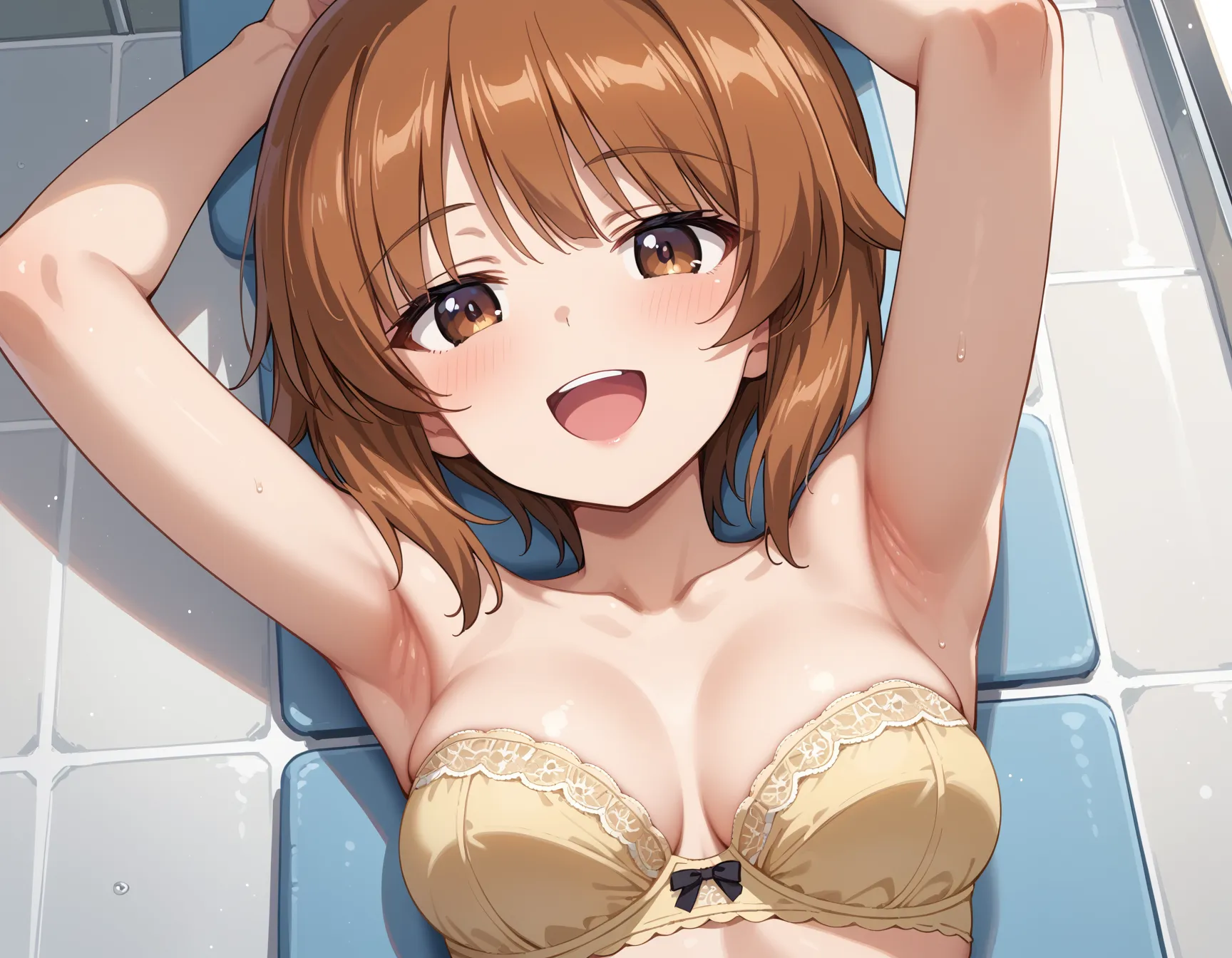 【「腋・脇」AIエロ画像（イラスト・アニメ・二次元風）4705枚まとめ！(155ページ目)のエロ画像13枚目