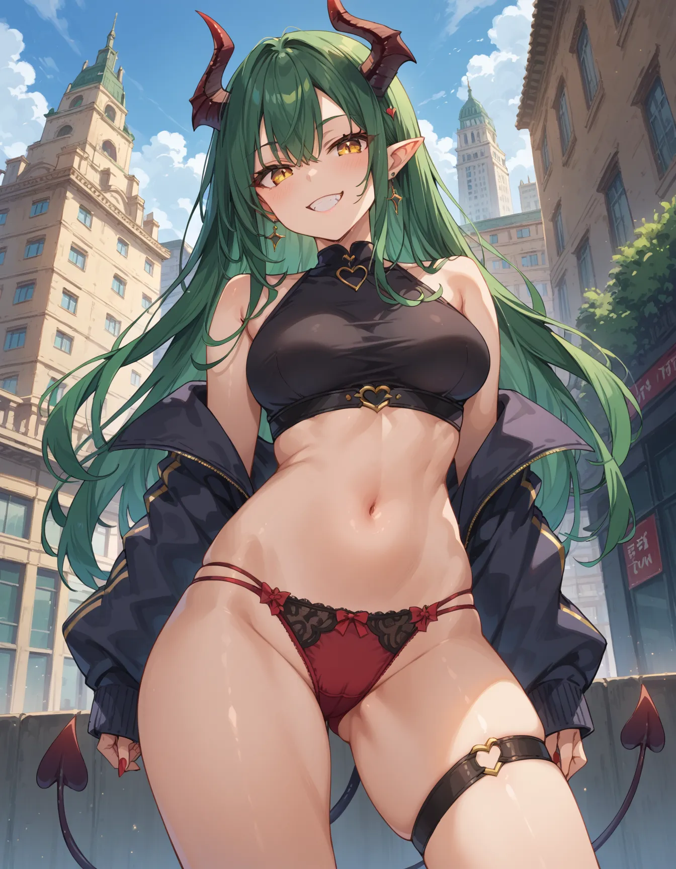【「下着（ブラジャー・パンティ）」AIエロ画像（イラスト・アニメ・二次元風）15996枚まとめ！(524ページ目)のエロ画像16枚目