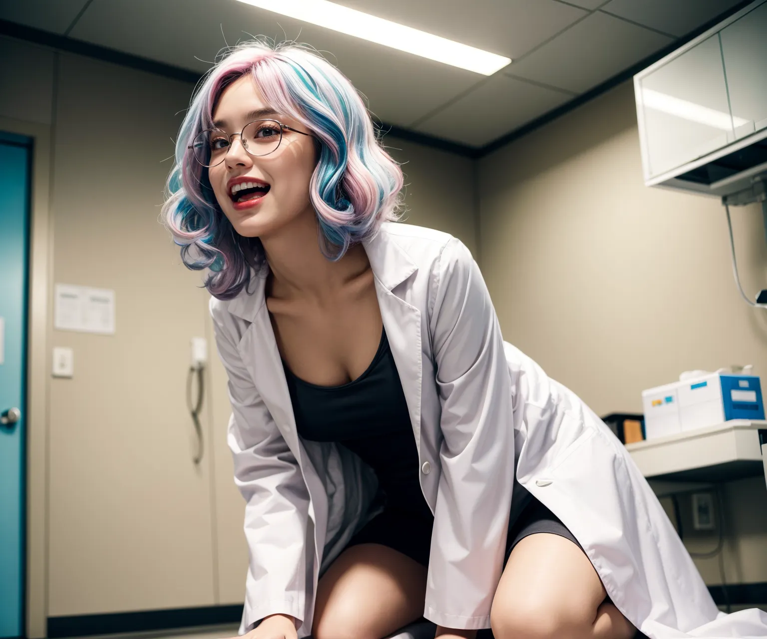 【「女医」AIエロ画像（リアル・実写・フォト風）306枚まとめ！(10ページ目)のエロ画像28枚目