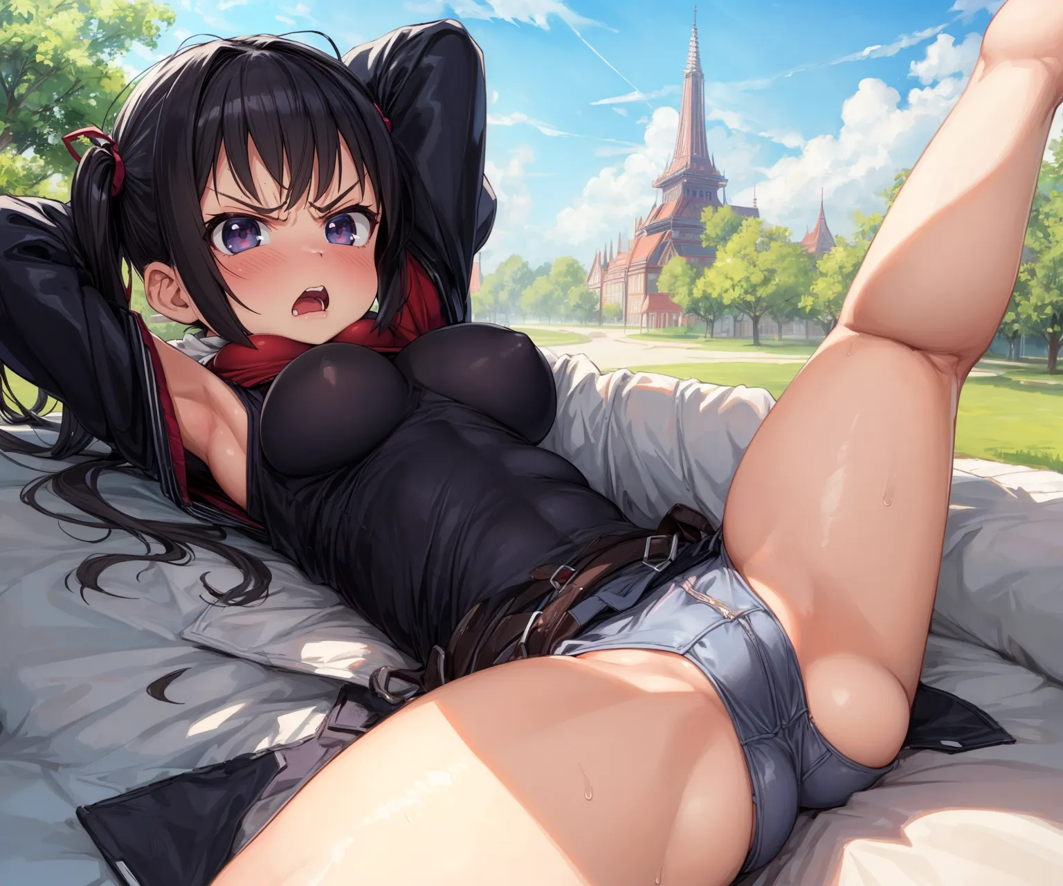 【「爆乳・超乳」AIエロ画像（イラスト・アニメ・二次元風）5621枚まとめ！(185ページ目)のエロ画像10枚目