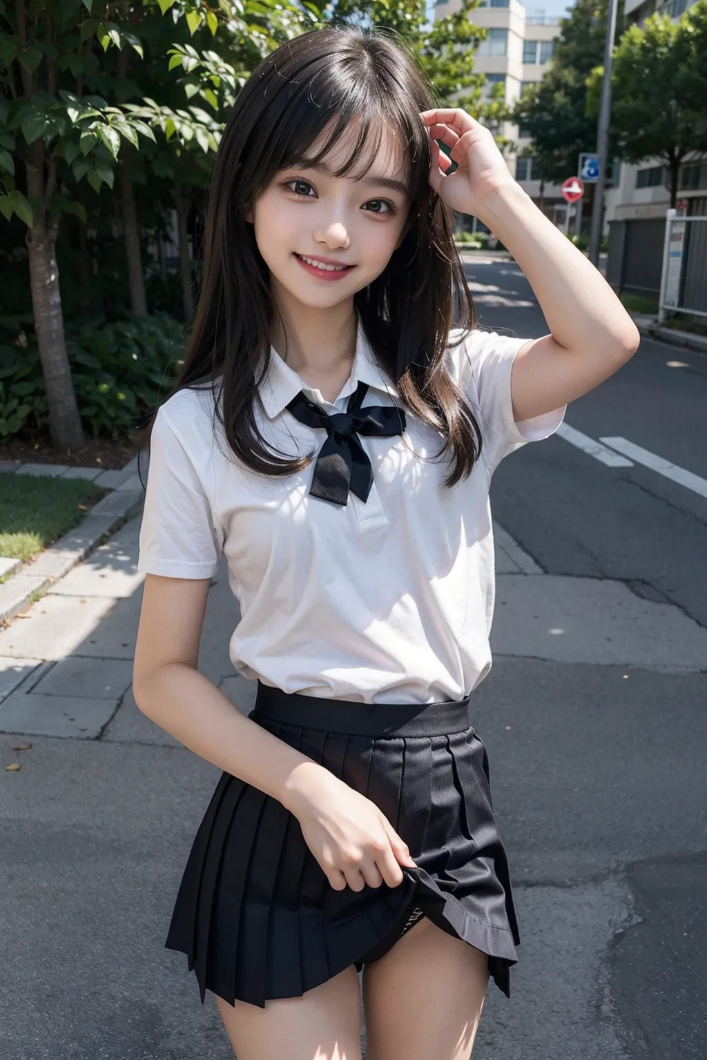 【「貧乳」AIエロ画像（リアル・実写・フォト風）21896枚まとめ！(717ページ目)のエロ画像29枚目