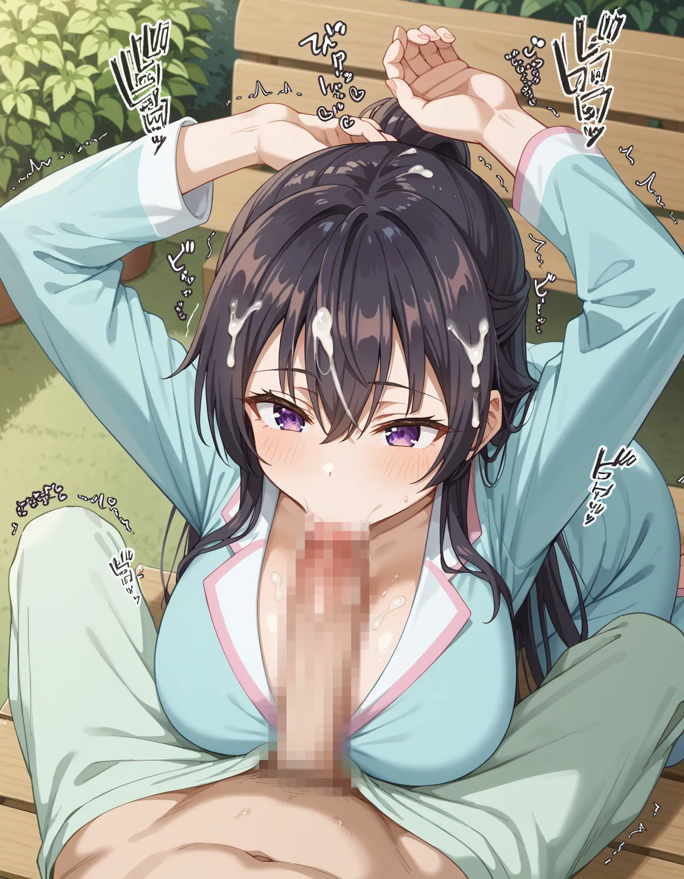 【「腋・脇」AIエロ画像（イラスト・アニメ・二次元風）4705枚まとめ！(154ページ目)のエロ画像23枚目