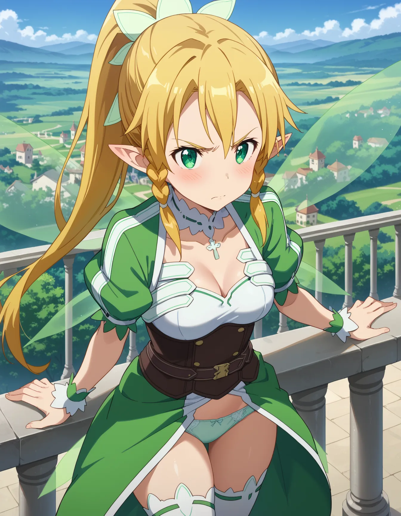 【「下着（ブラジャー・パンティ）」AIエロ画像（イラスト・アニメ・二次元風）15996枚まとめ！(523ページ目)のエロ画像12枚目