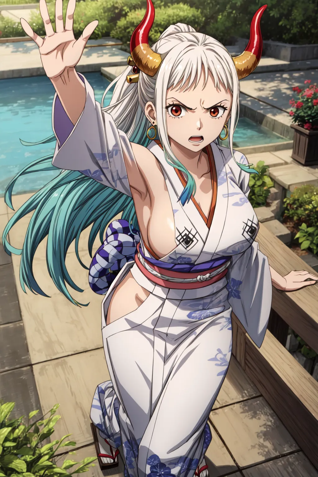 【「着物」AIエロ画像（イラスト・アニメ・二次元風）1472枚まとめ！(49ページ目)のエロ画像4枚目