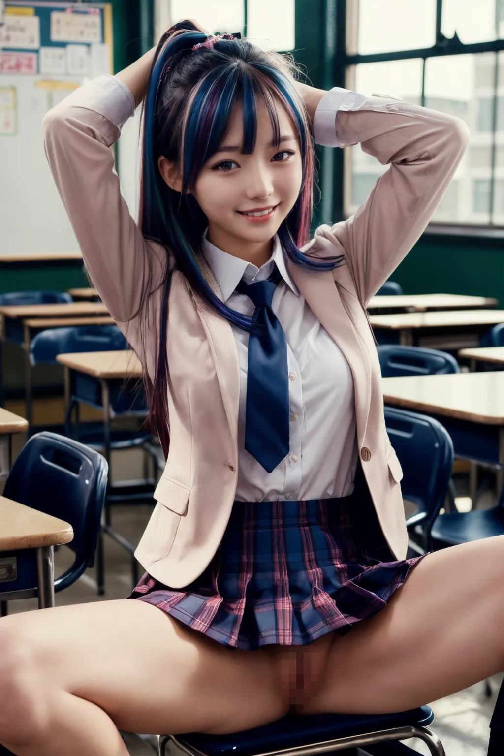 【「女子校生・JK×おまんこ」AIエロ画像（リアル・実写・フォト風）1655枚まとめ！(54ページ目)のエロ画像22枚目