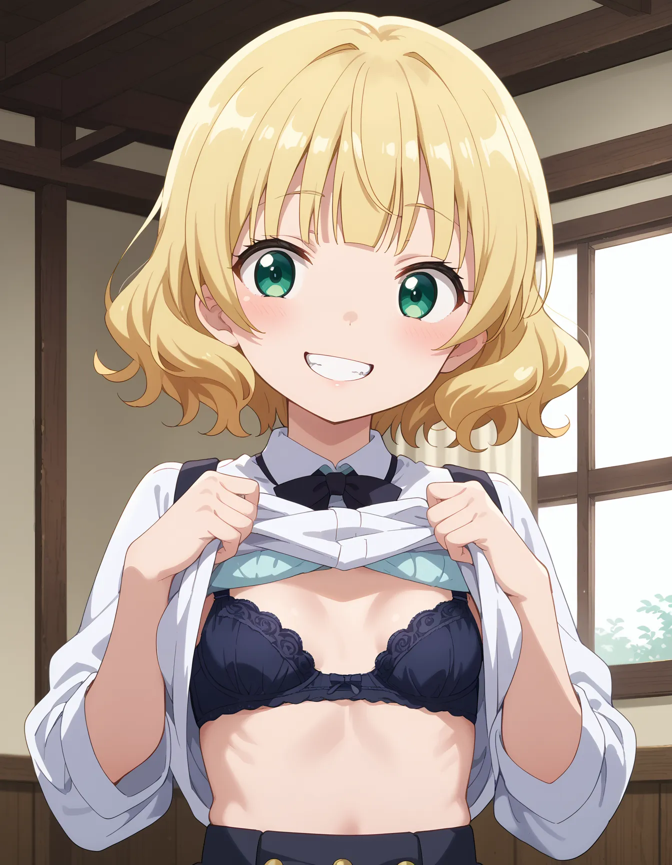 【「下着（ブラジャー・パンティ）」AIエロ画像（イラスト・アニメ・二次元風）15996枚まとめ！(522ページ目)のエロ画像11枚目