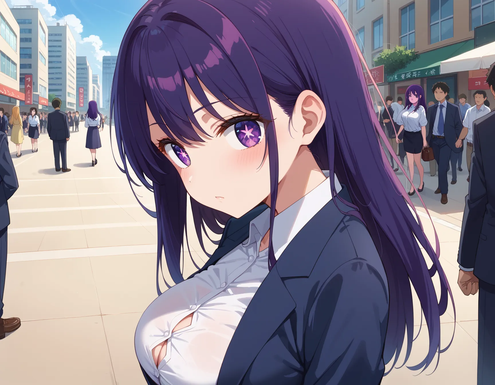 【「巨乳」AIエロ画像（イラスト・アニメ・二次元風）26161枚まとめ！(854ページ目)のエロ画像5枚目