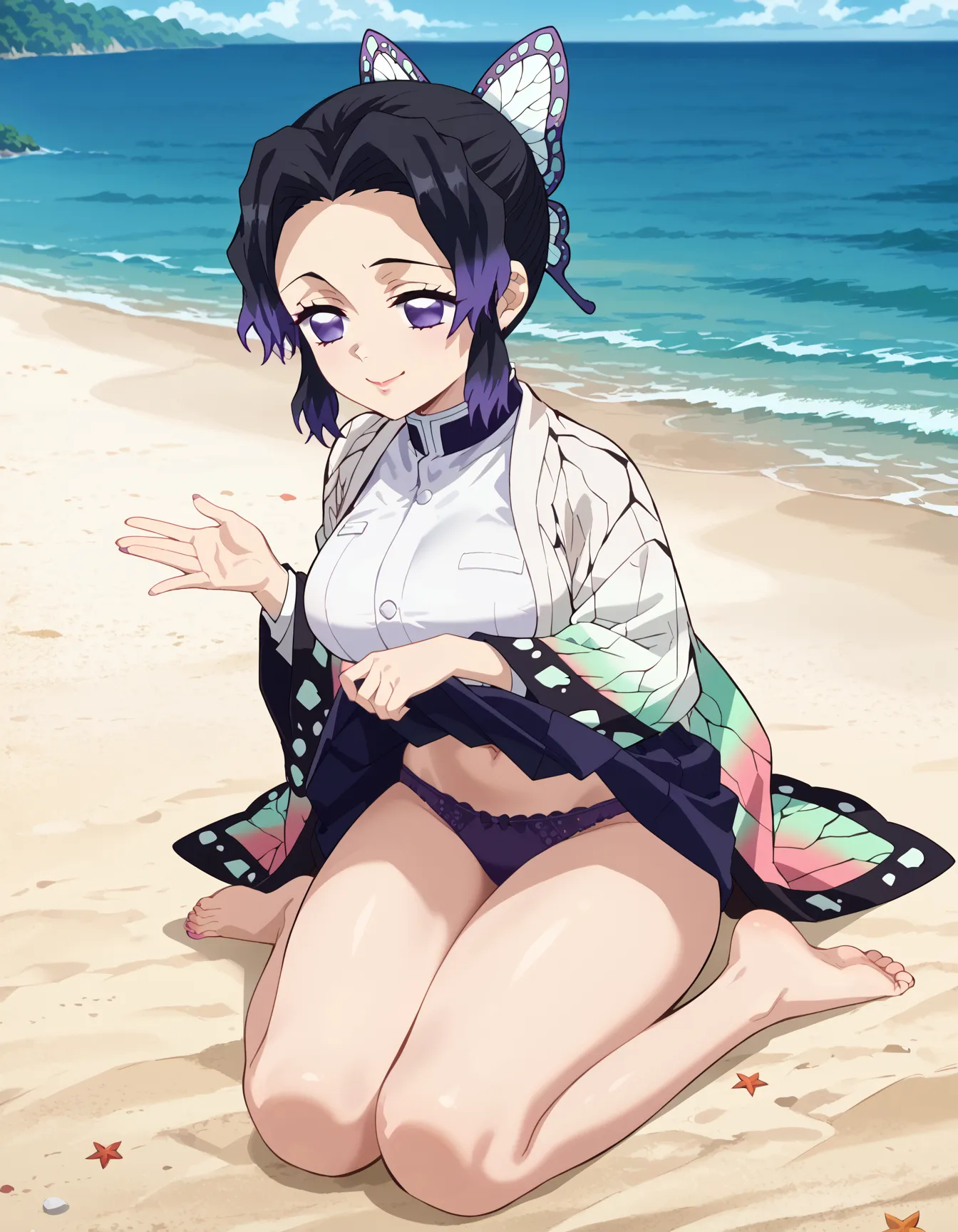 【「下着（ブラジャー・パンティ）」AIエロ画像（イラスト・アニメ・二次元風）15996枚まとめ！(521ページ目)のエロ画像26枚目