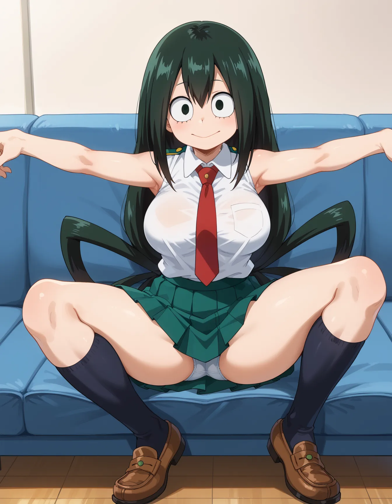 【「学制服」AIエロ画像（イラスト・アニメ・二次元風）4855枚まとめ！(158ページ目)のエロ画像25枚目