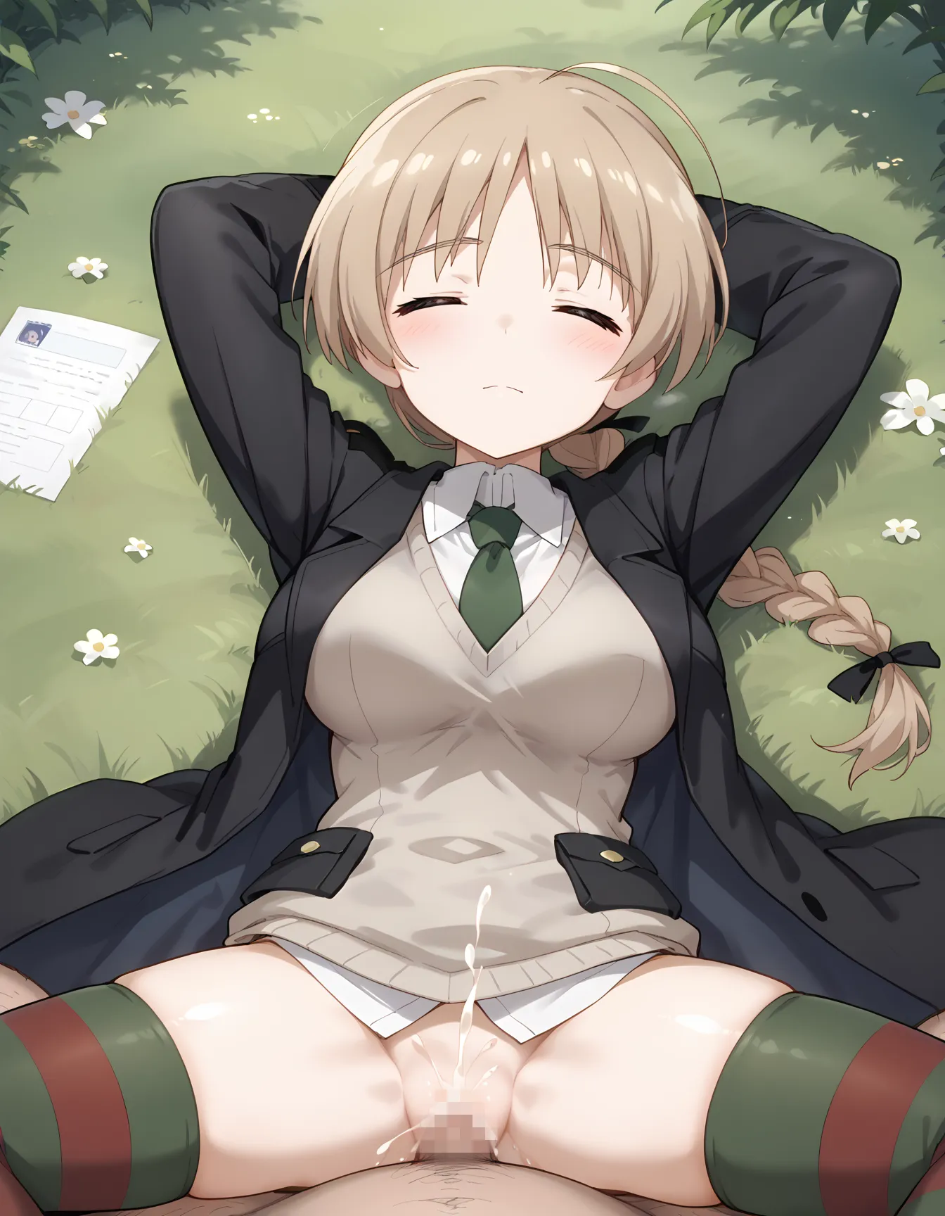 【「下着（ブラジャー・パンティ）」AIエロ画像（イラスト・アニメ・二次元風）15996枚まとめ！(521ページ目)のエロ画像7枚目