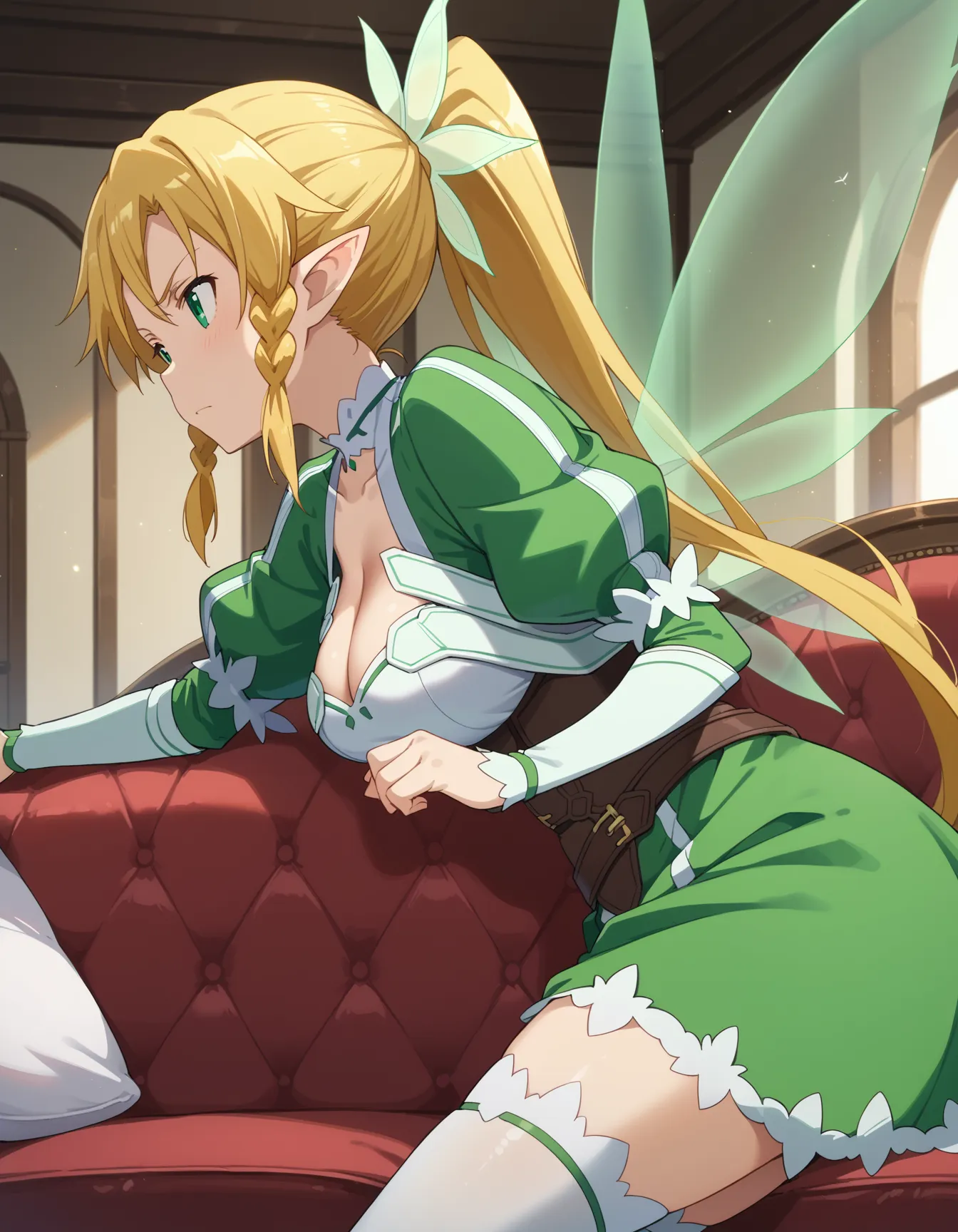 【「下着（ブラジャー・パンティ）」AIエロ画像（イラスト・アニメ・二次元風）15996枚まとめ！(521ページ目)のエロ画像3枚目