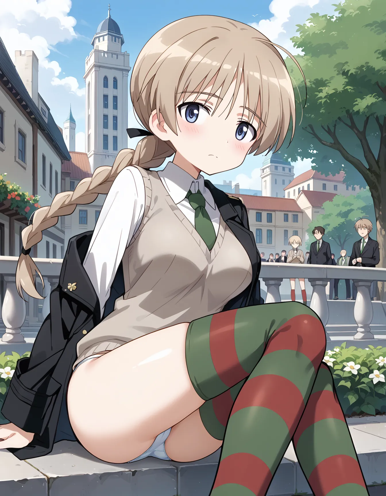 【「下着（ブラジャー・パンティ）」AIエロ画像（イラスト・アニメ・二次元風）15996枚まとめ！(520ページ目)のエロ画像22枚目