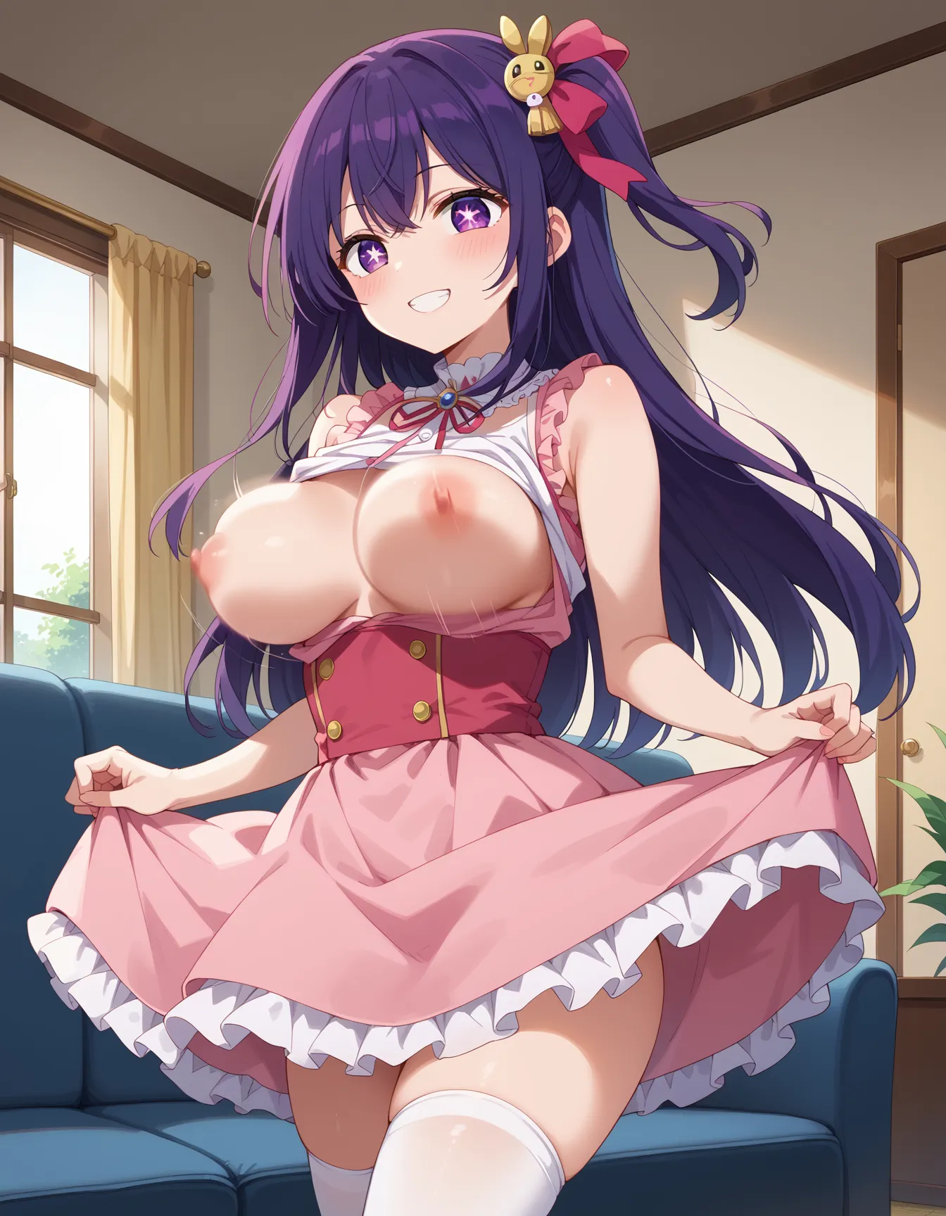 【「巨乳×アイドル」AIエロ画像（イラスト・アニメ・二次元風）253枚まとめ！(9ページ目)のエロ画像6枚目