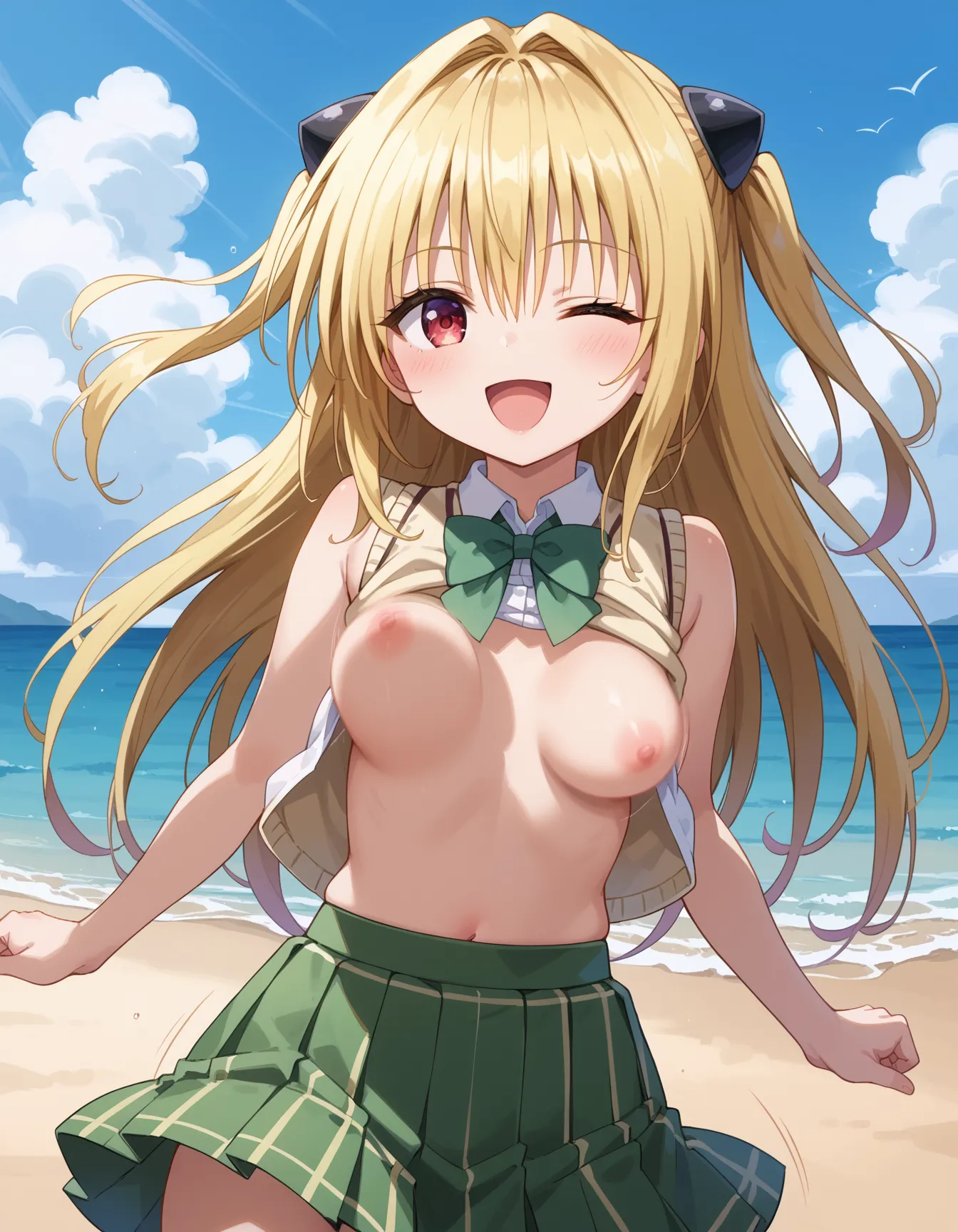 【「学制服」AIエロ画像（イラスト・アニメ・二次元風）4855枚まとめ！(157ページ目)のエロ画像26枚目
