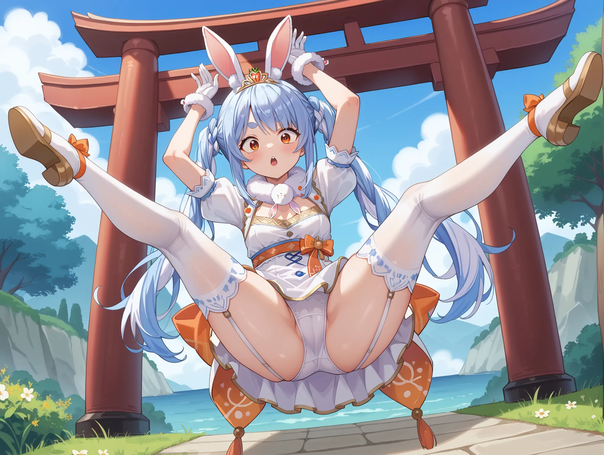 【「下着（ブラジャー・パンティ）」AIエロ画像（イラスト・アニメ・二次元風）15996枚まとめ！(519ページ目)のエロ画像6枚目