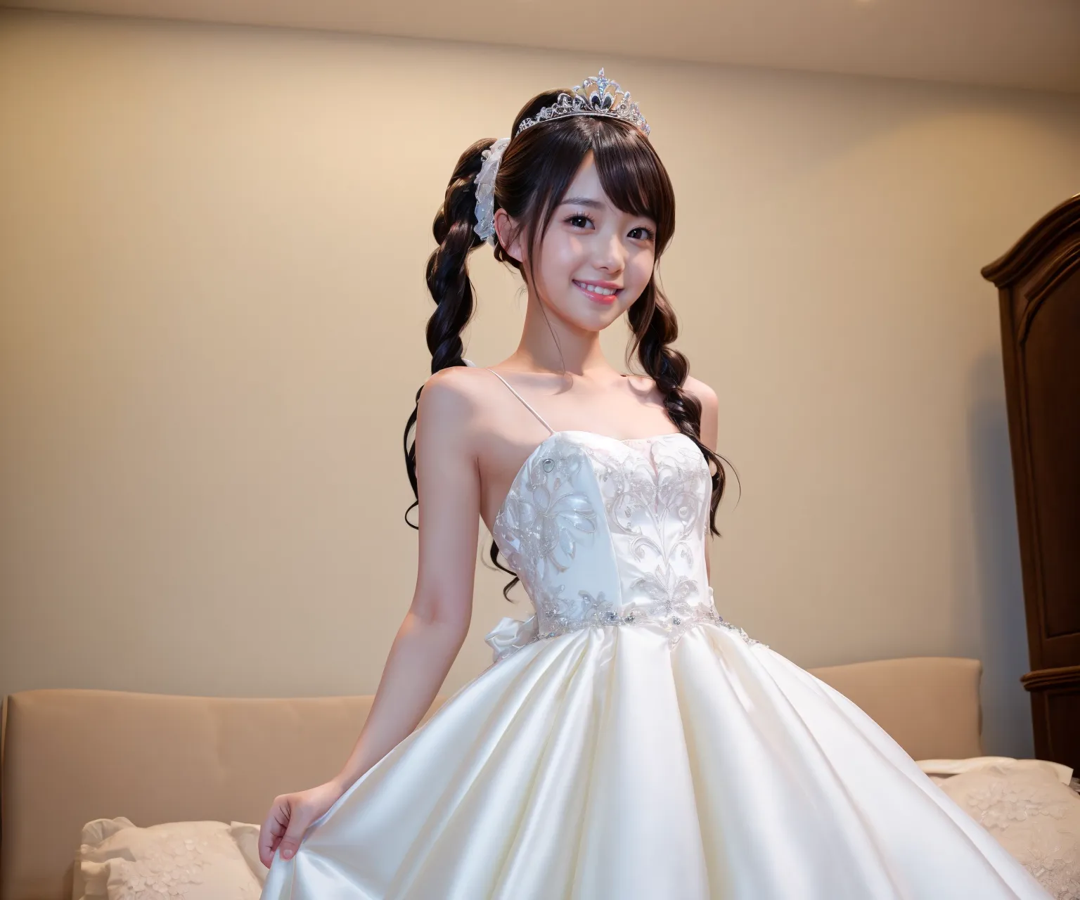 【「ウェディングドレス」AIエロ画像（リアル・実写・フォト風）862枚まとめ！(29ページ目)のエロ画像2枚目
