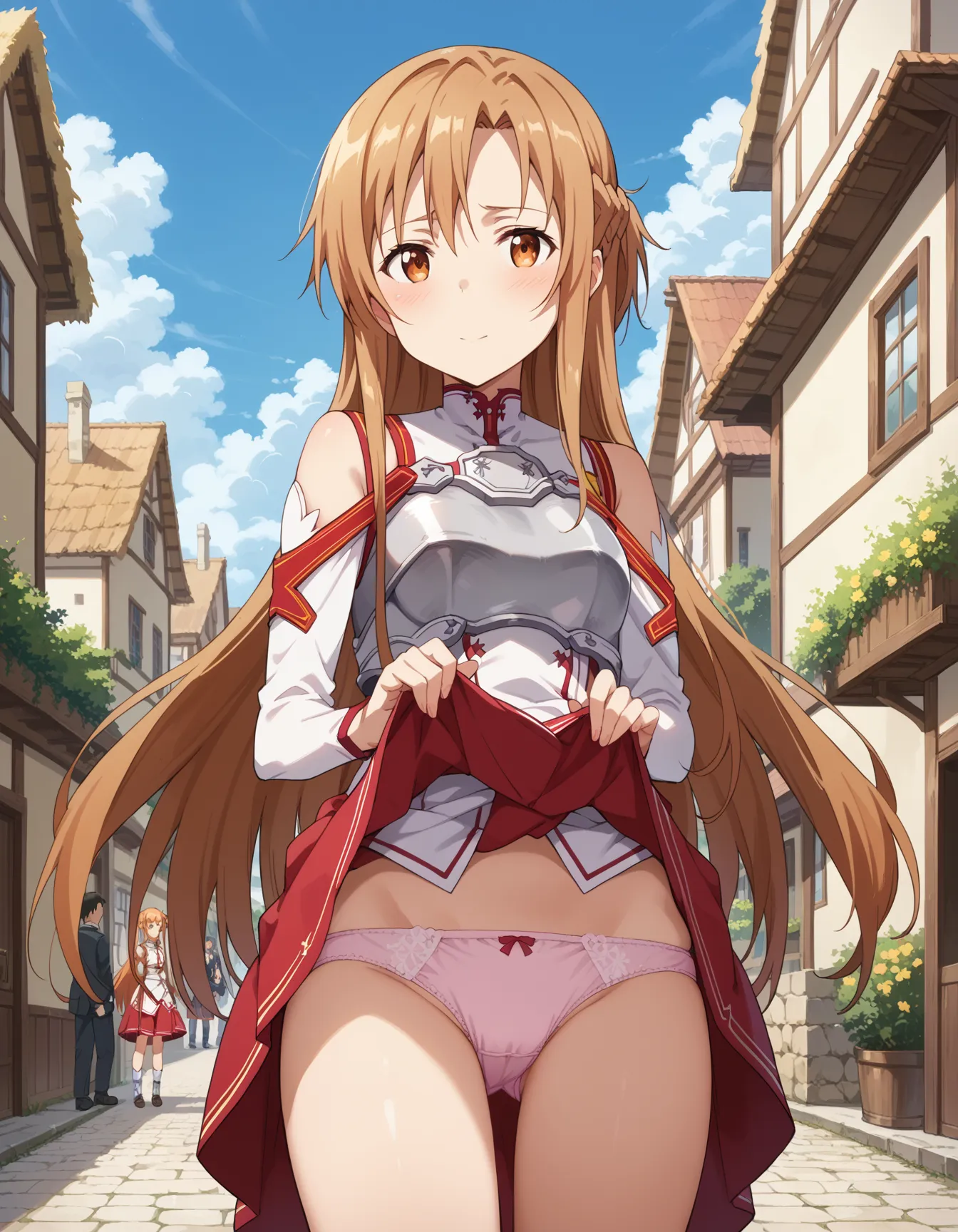 【「下着（ブラジャー・パンティ）」AIエロ画像（イラスト・アニメ・二次元風）15996枚まとめ！(517ページ目)のエロ画像14枚目