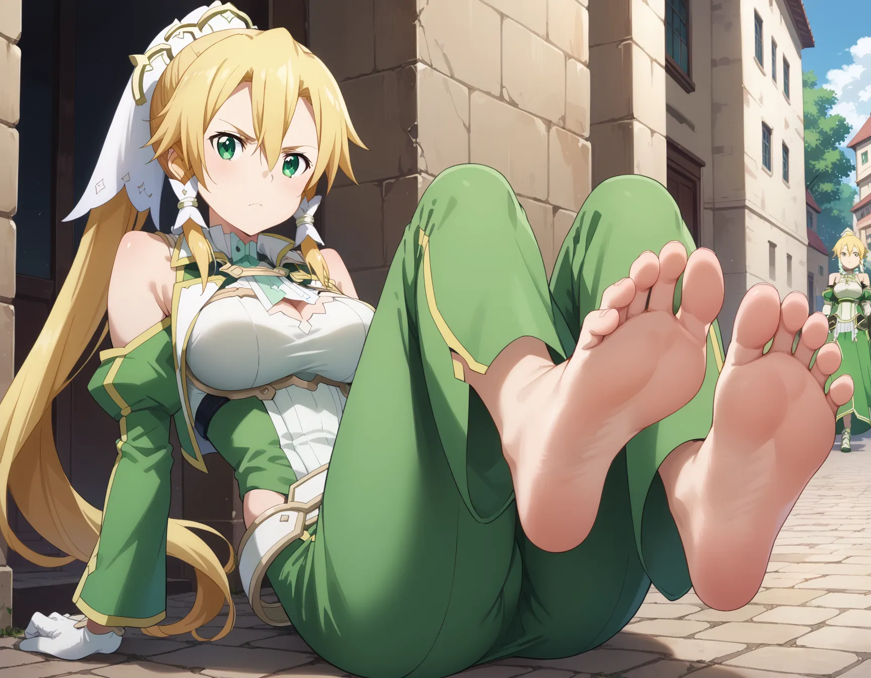 【「巨乳」AIエロ画像（イラスト・アニメ・二次元風）26161枚まとめ！(845ページ目)のエロ画像22枚目