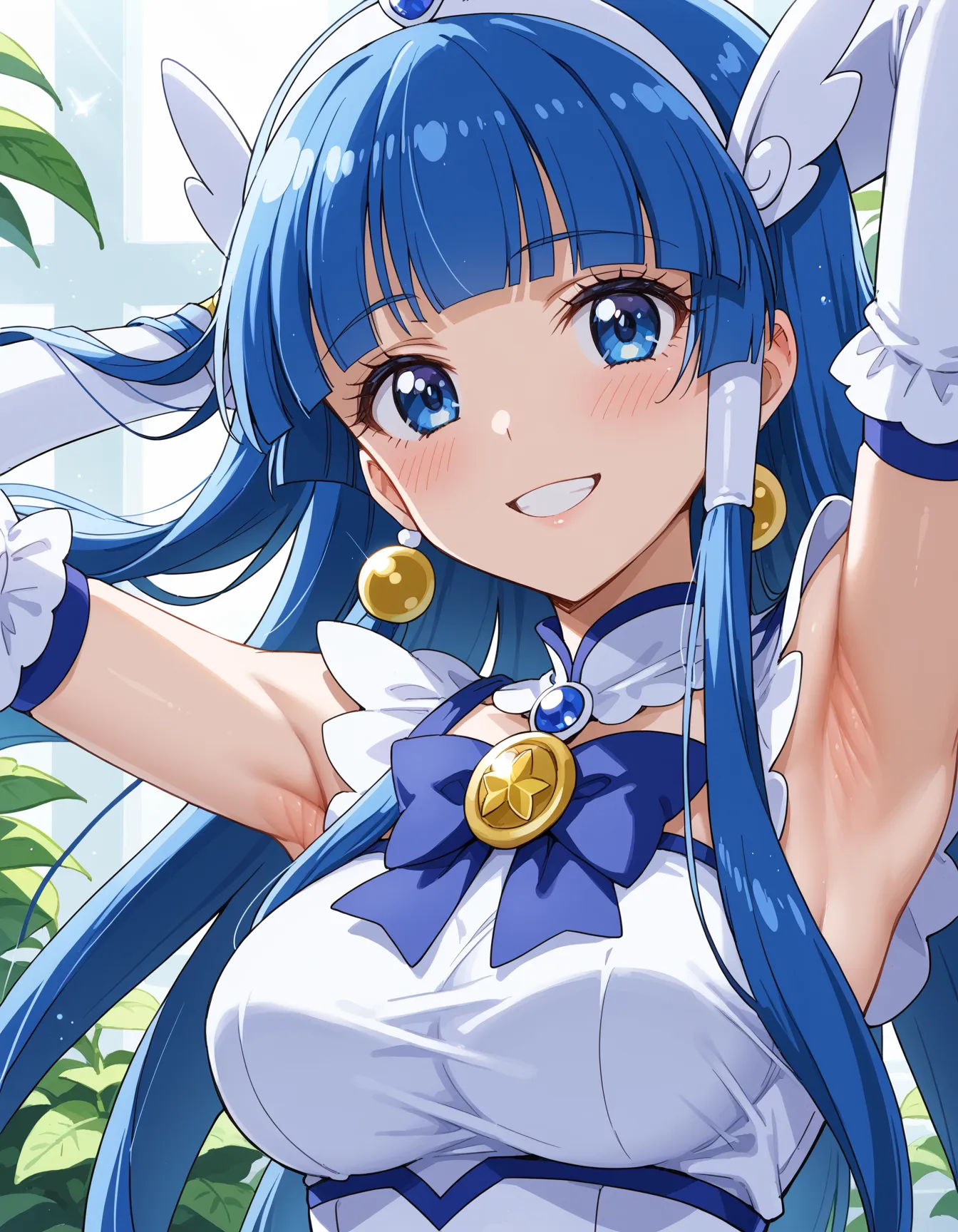 【「腋・脇」AIエロ画像（イラスト・アニメ・二次元風）4705枚まとめ！(152ページ目)のエロ画像29枚目