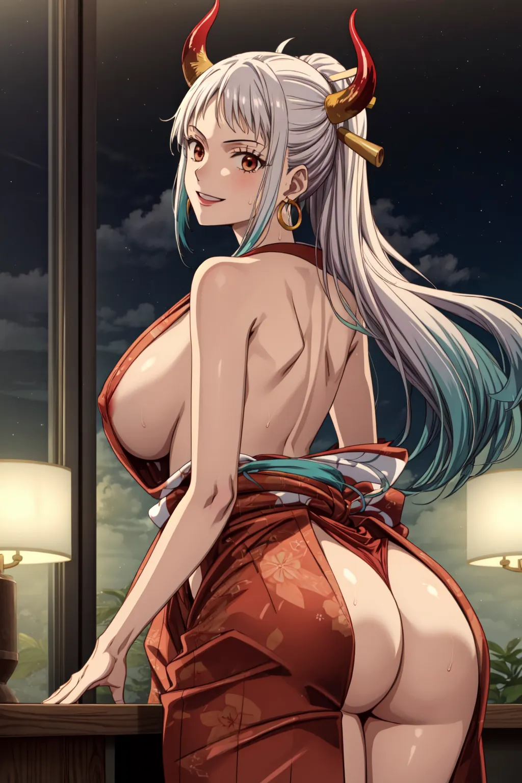 【「爆乳・超乳」AIエロ画像（イラスト・アニメ・二次元風）5621枚まとめ！(182ページ目)のエロ画像10枚目