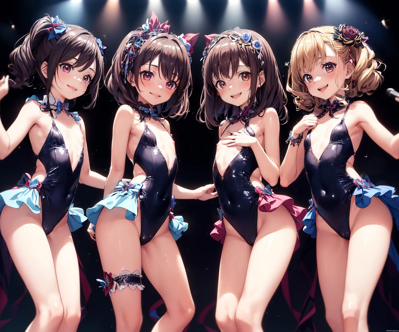 【「アイドル」AIエロ画像（イラスト・アニメ・二次元風）767枚まとめ！(25ページ目)のエロ画像24枚目