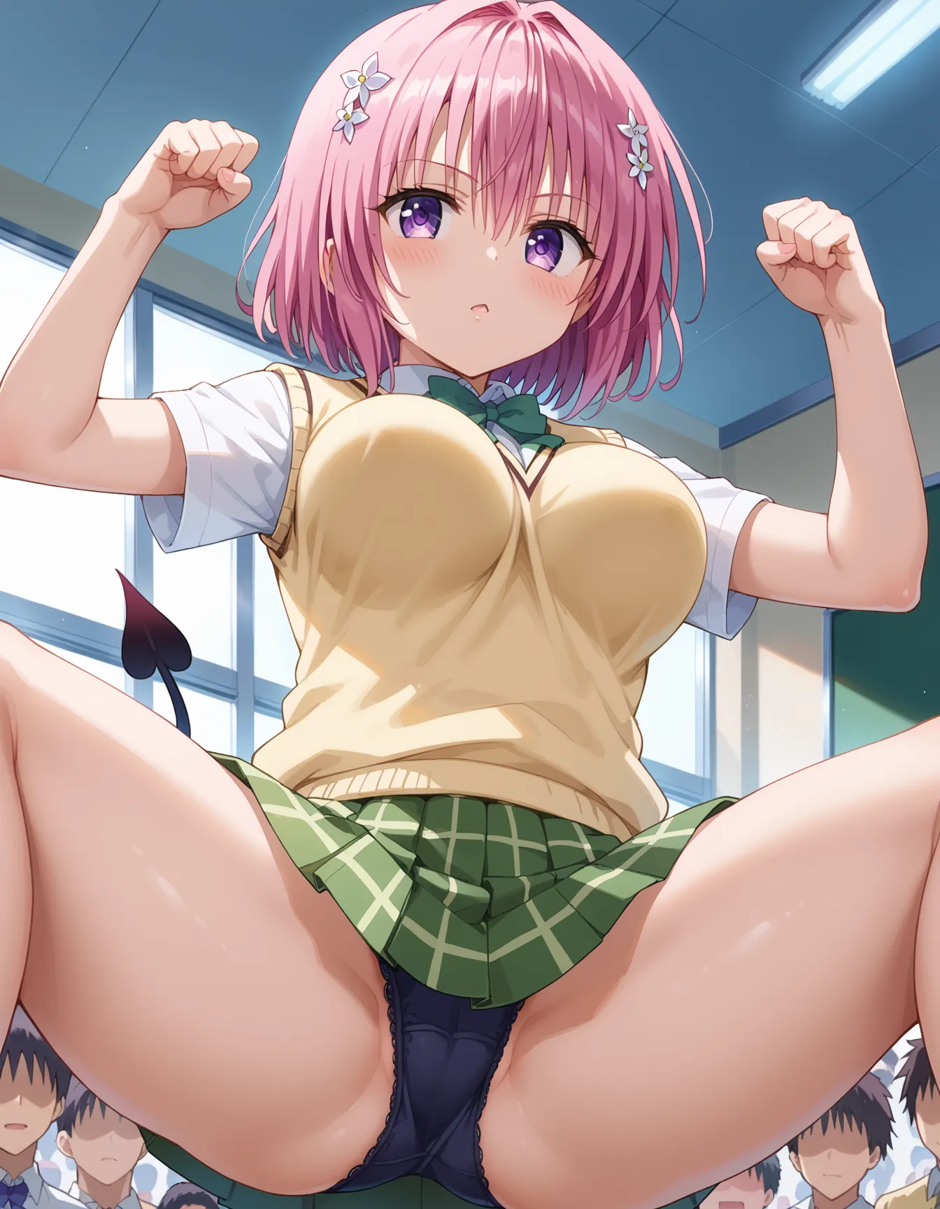【「学制服」AIエロ画像（イラスト・アニメ・二次元風）4855枚まとめ！(156ページ目)のエロ画像17枚目