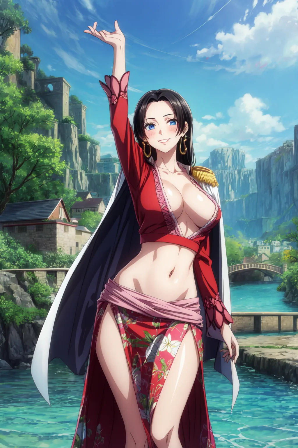 【「巨乳」AIエロ画像（イラスト・アニメ・二次元風）26161枚まとめ！(842ページ目)のエロ画像25枚目