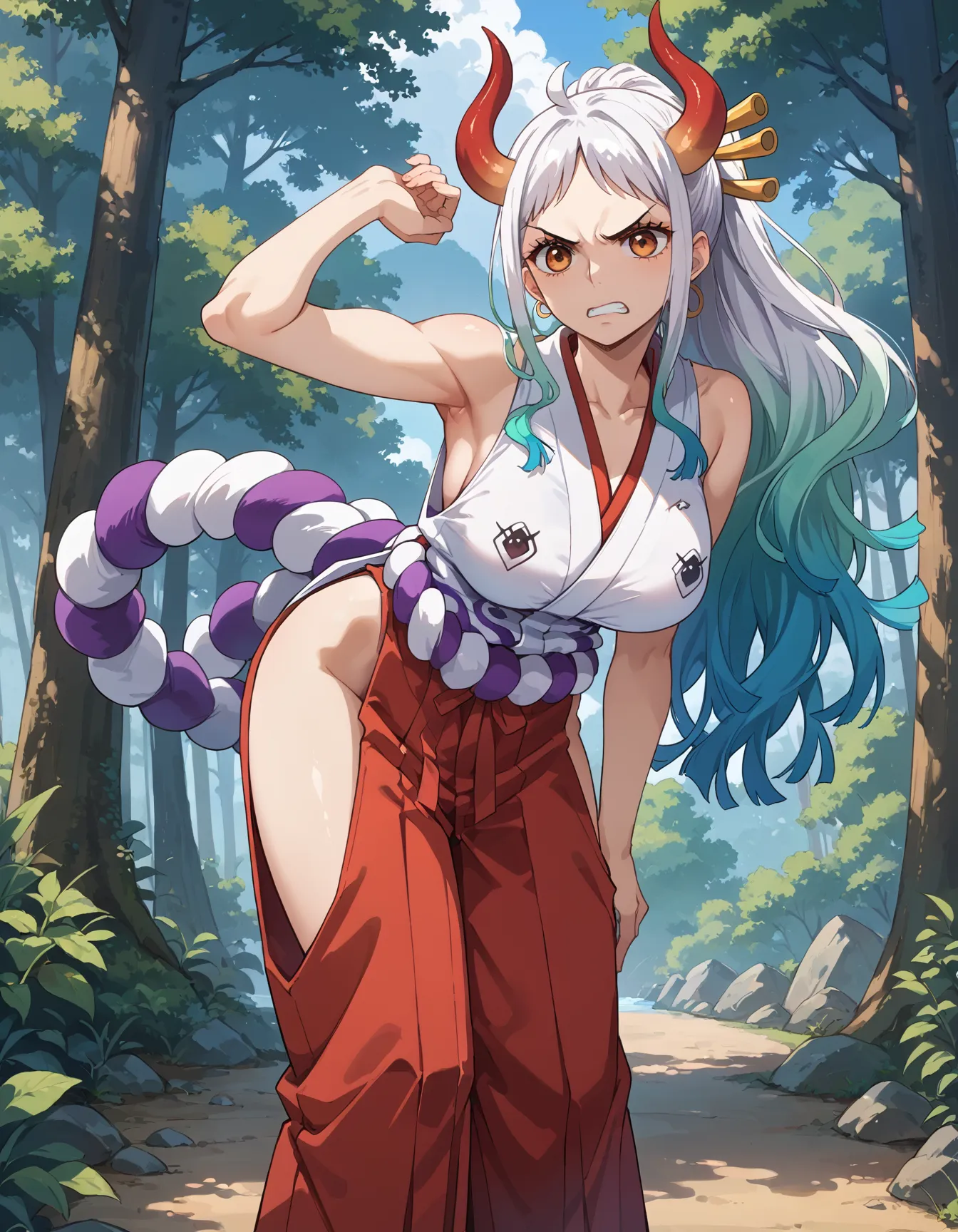 【「着物」AIエロ画像（イラスト・アニメ・二次元風）1472枚まとめ！(48ページ目)のエロ画像12枚目
