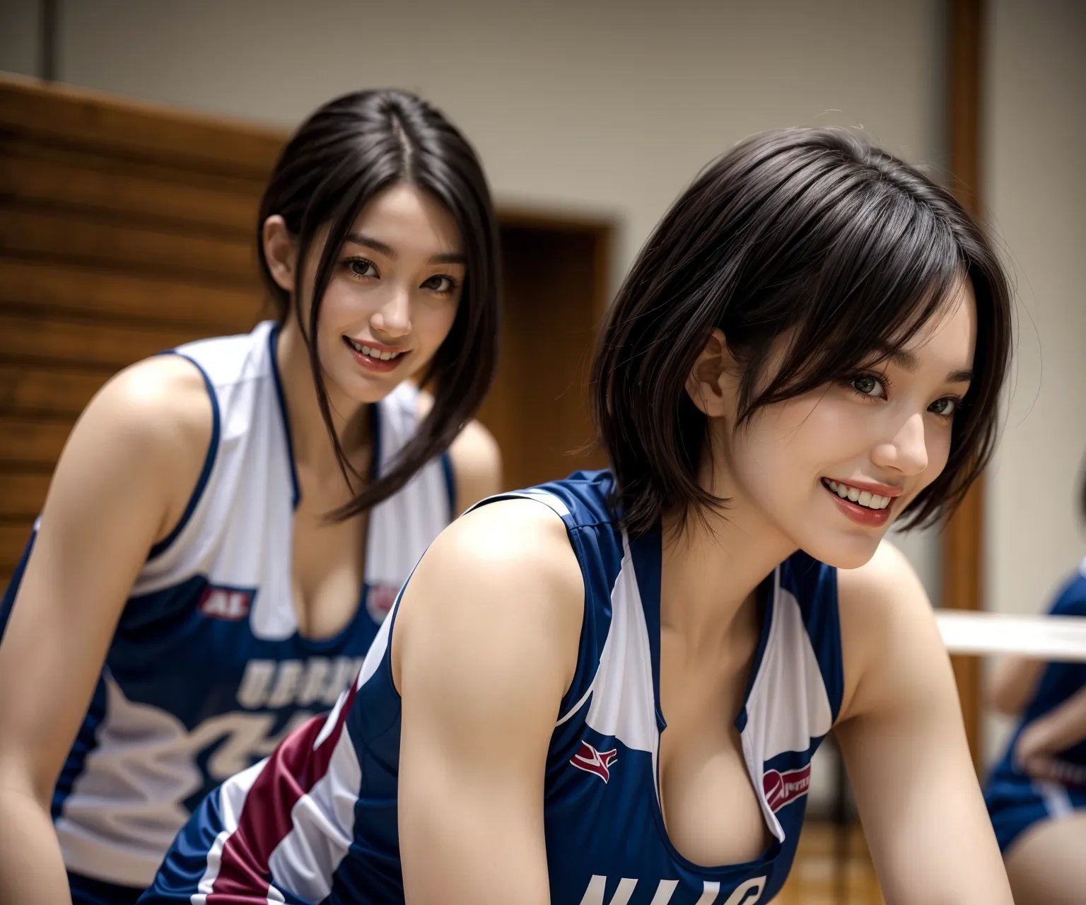 【「熟女・人妻×バレーボール」AIエロ画像（リアル・実写・フォト風）209枚まとめ！(7ページ目)のエロ画像21枚目